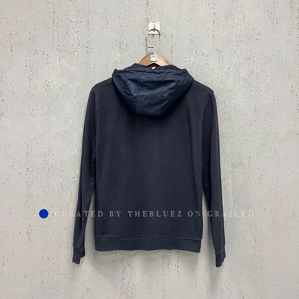 Prada Nylon Panel Zip Hoodie in Blue Size US M / EU 48-50 / 2 - 2 Thumbnail