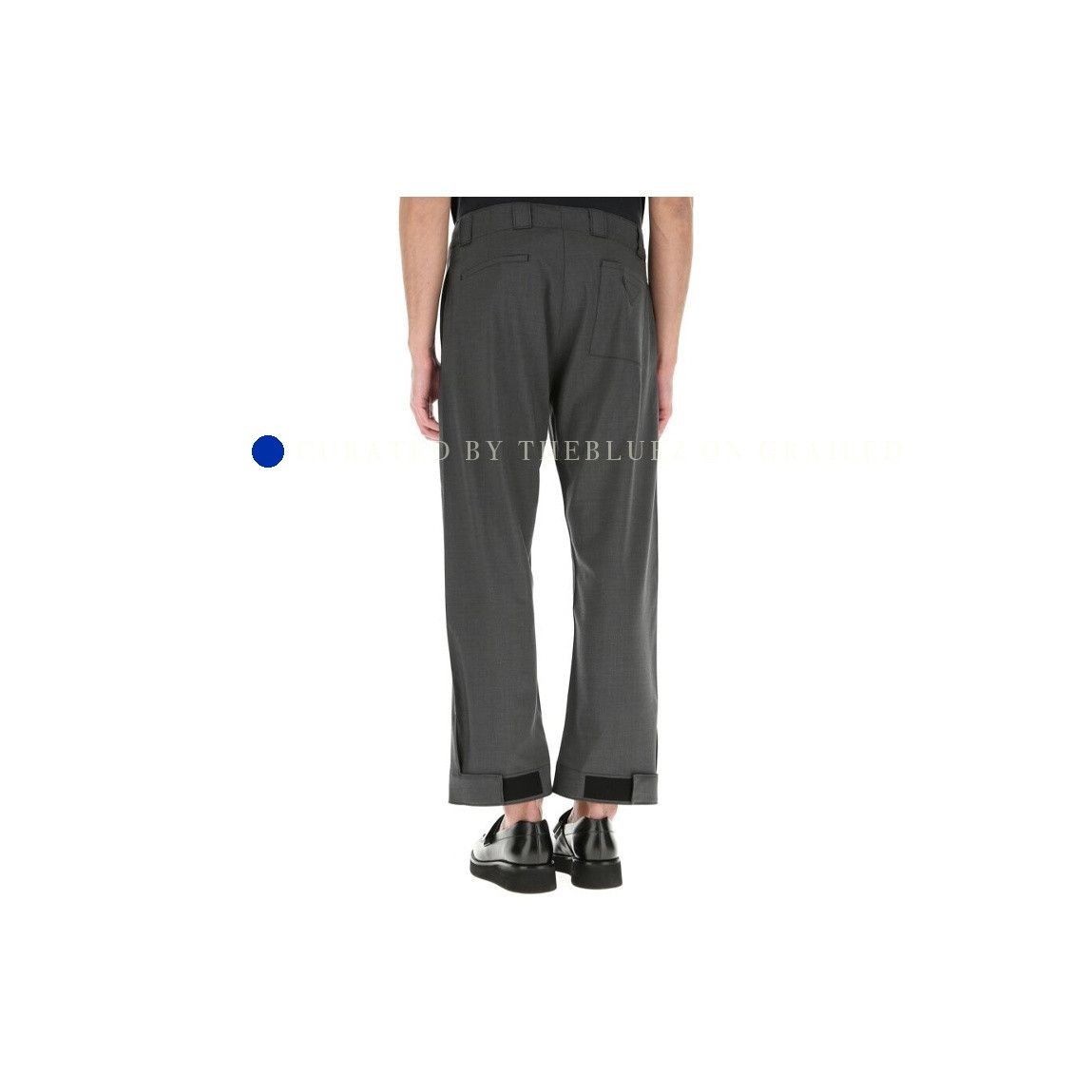 Prada Elegant Gray Wool Trousers Size US 32 / EU 48 - 9 Thumbnail