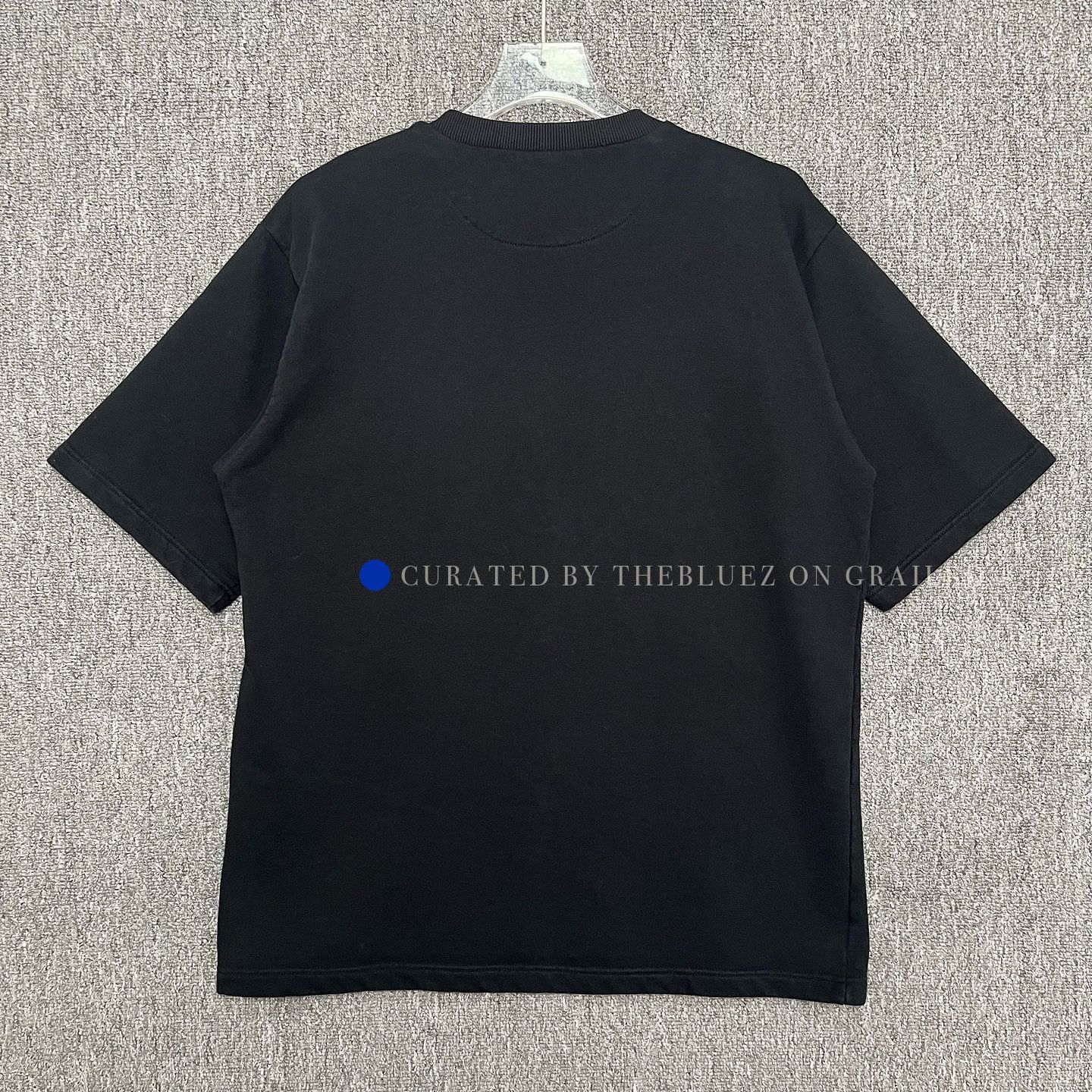 Prada Black Embossed Logo T-Shirt Size US M / EU 48-50 / 2 - 2 Thumbnail