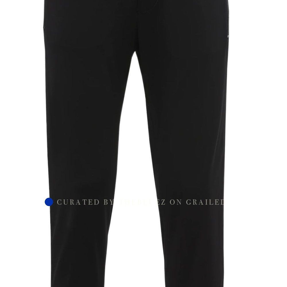 Prada Stylish Black Joggers with Logo Patch Size US 32 / EU 48 - 7 Thumbnail