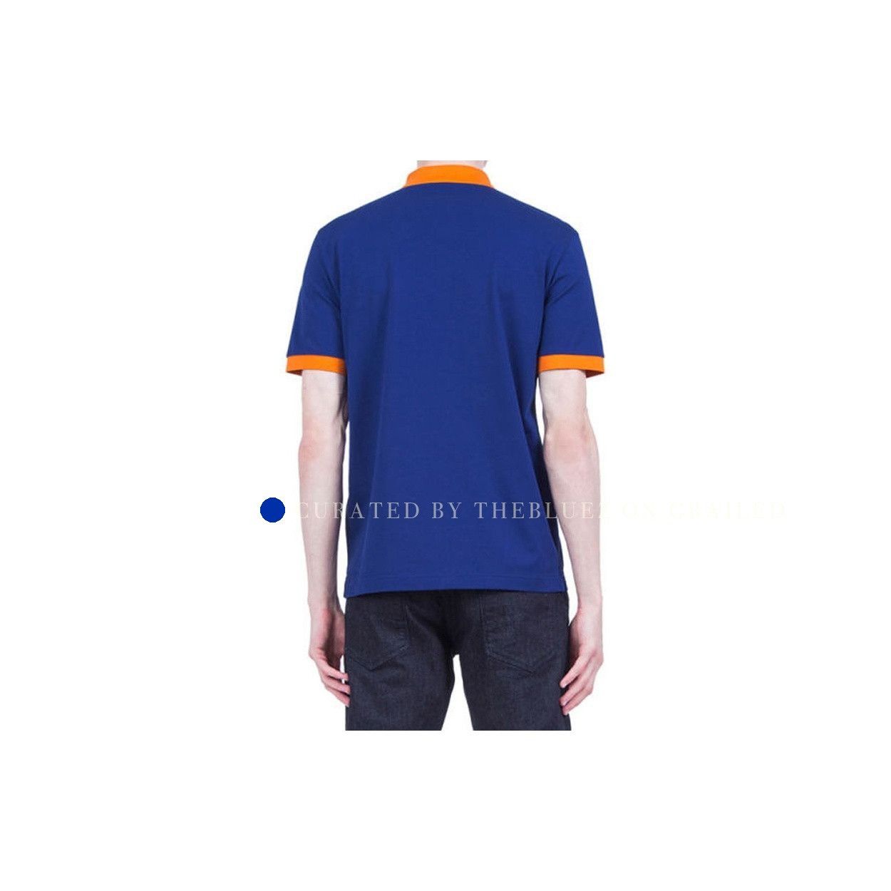 Prada Colorblock Polo in Blue - Size XL Size US XL / EU 56 / 4 - 11 Thumbnail