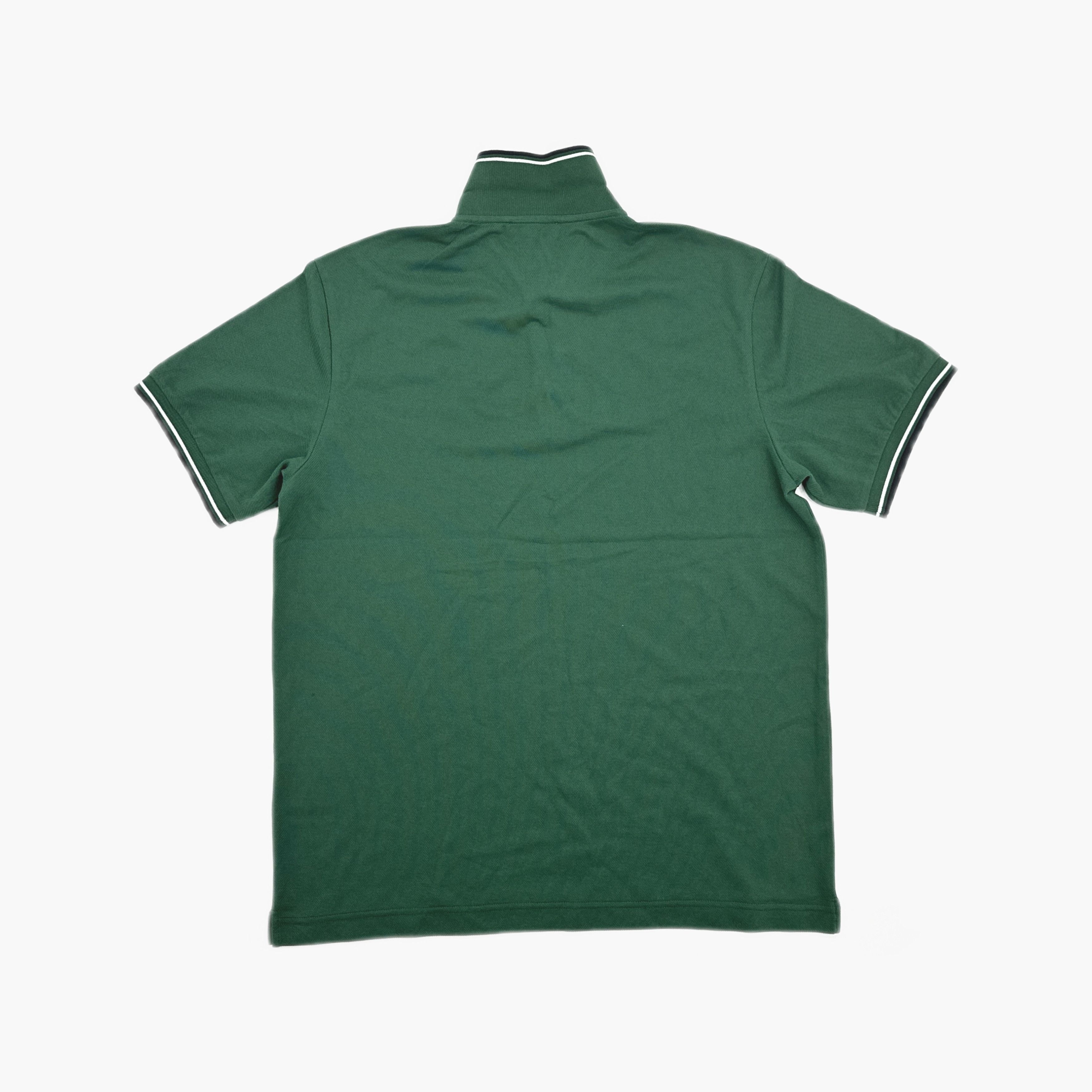Prada Green Polo Shirt with Logo Trim Size US XXL / EU 58 / 5 - 2 Thumbnail