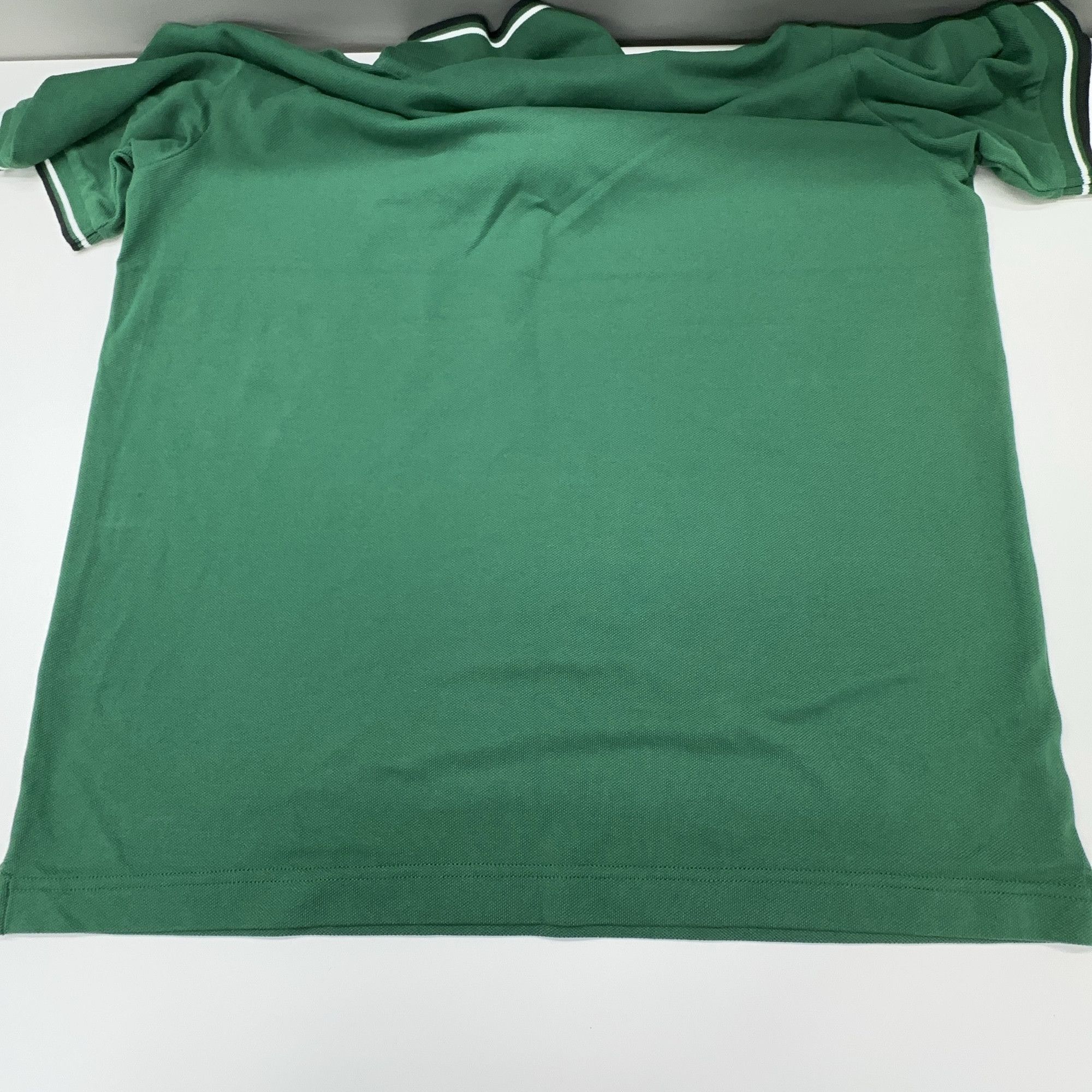 Prada Green Polo Shirt with Logo Trim Size US XXL / EU 58 / 5 - 6 Thumbnail
