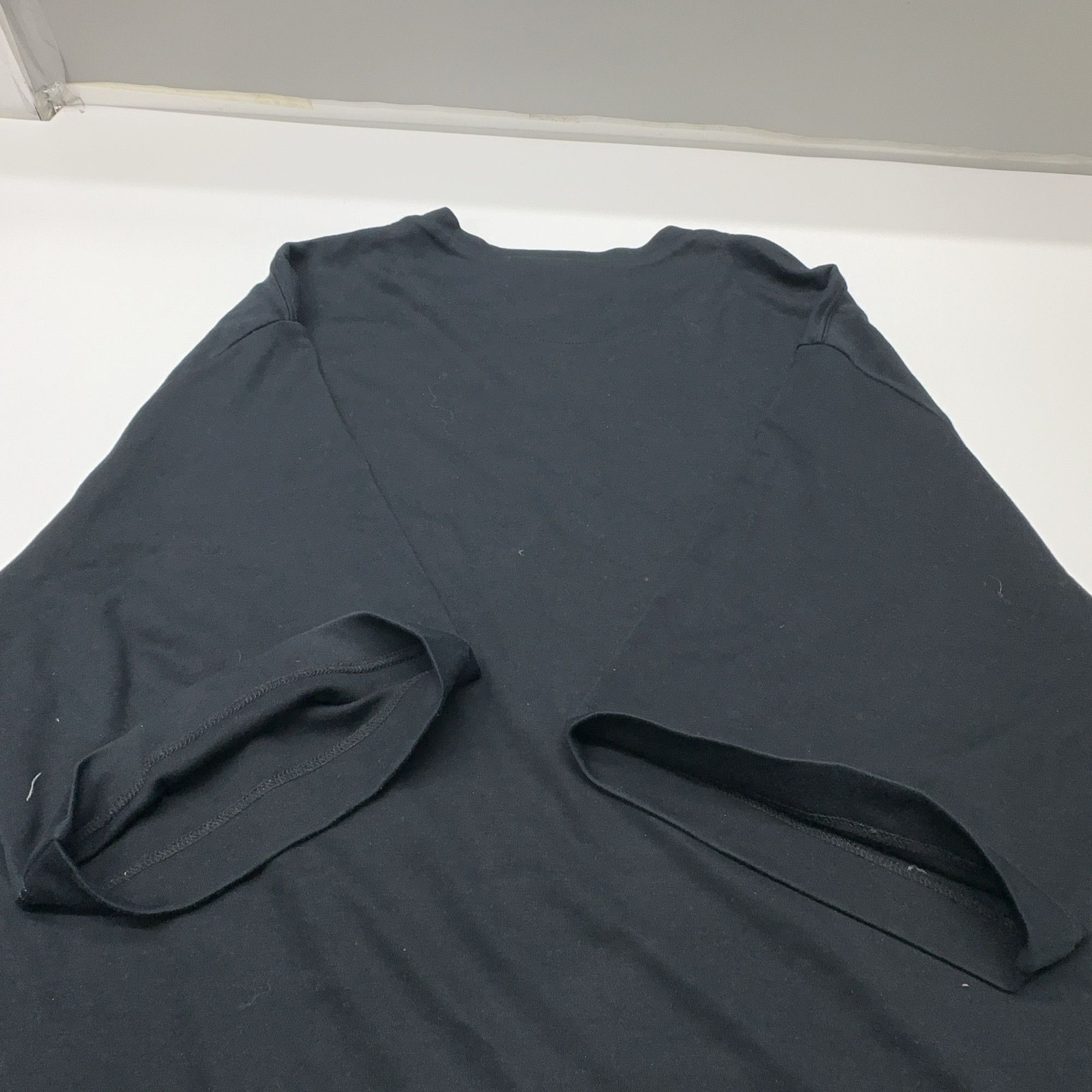 Prada Black Triangle Logo Short Sleeve Tee in XL Size US XL / EU 56 / 4 - 10 Thumbnail