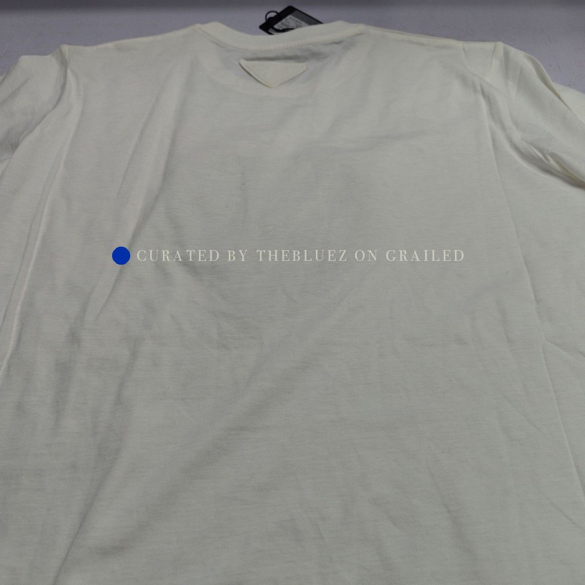Prada Heart Patch Short Sleeve Tee in White Size US M / EU 48-50 / 2 - 7 Thumbnail