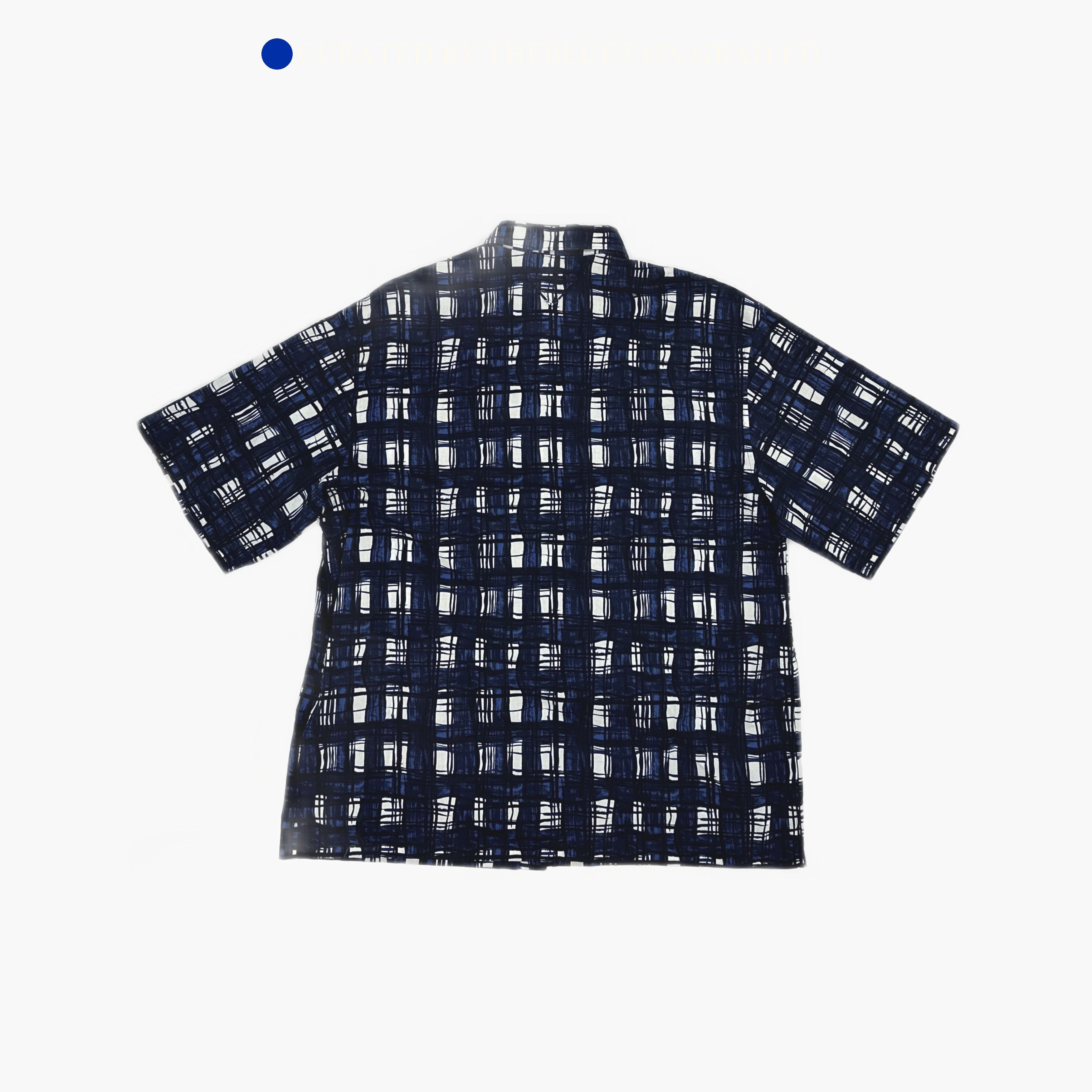 Prada Madras Check Short Sleeve Shirt in Blue Size US L / EU 52-54 / 3 - 2 Thumbnail
