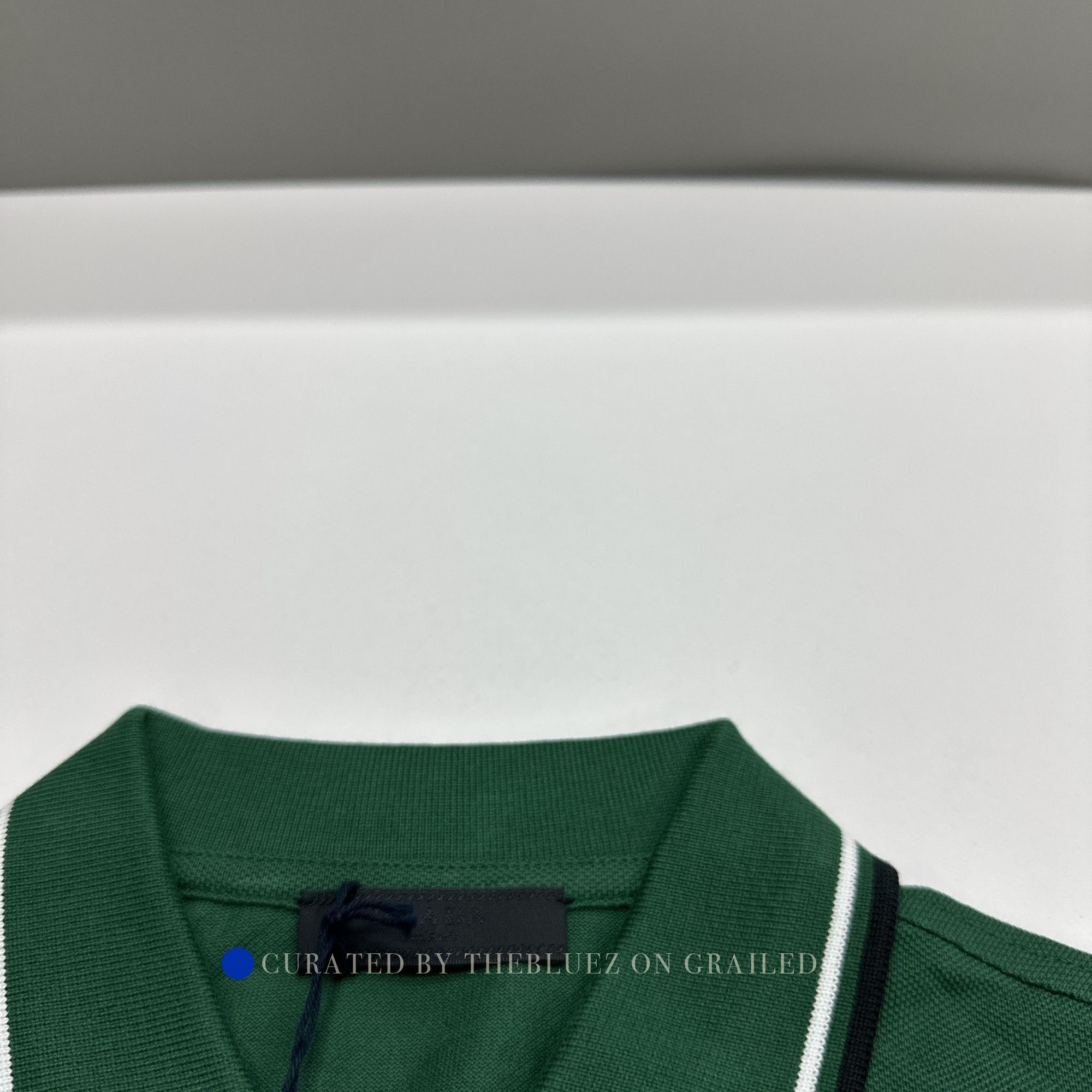Prada Logo Patch Polo in Green Size US L / EU 52-54 / 3 - 3 Thumbnail