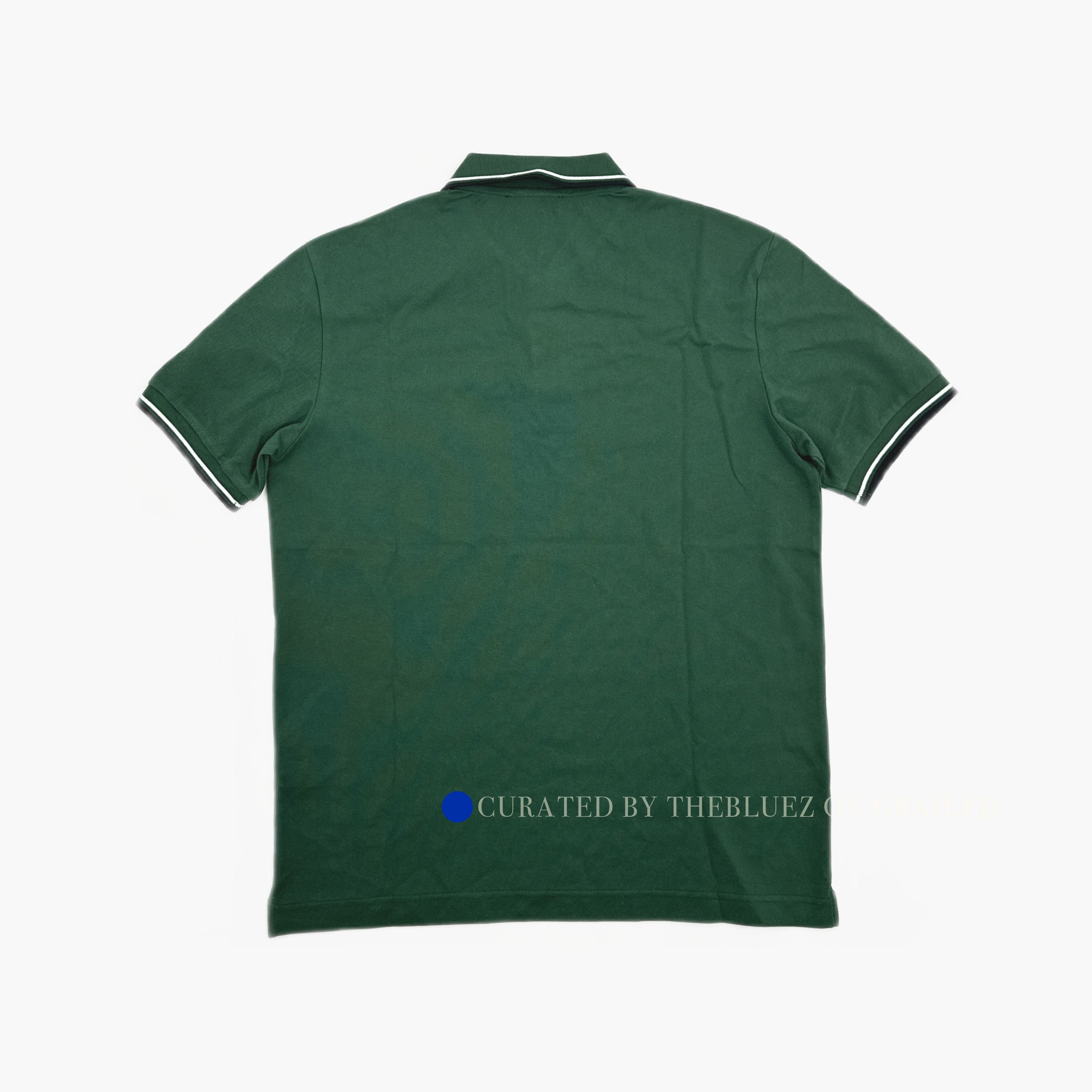Prada Logo Patch Polo in Green Size US L / EU 52-54 / 3 - 2 Thumbnail