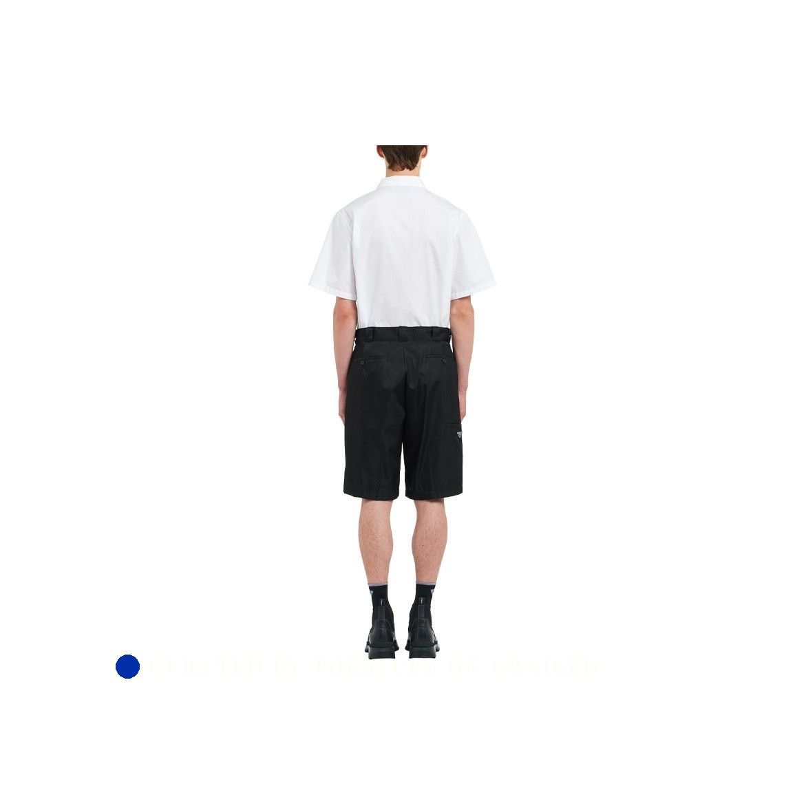 Prada Re-Nylon Bermuda Shorts in Black Size US 30 / EU 46 - 11 Thumbnail