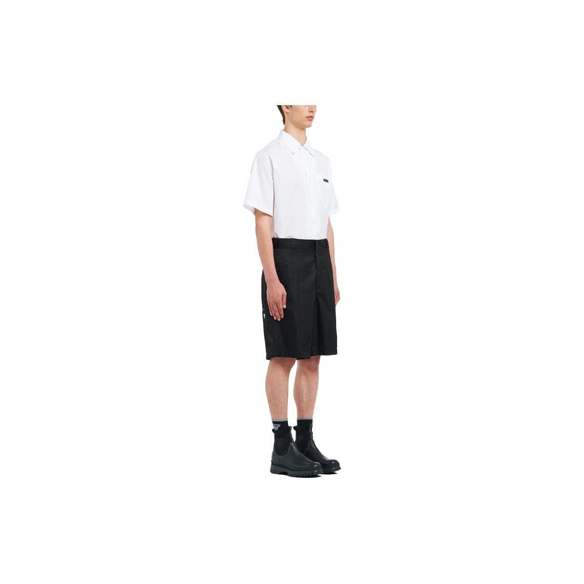 Prada Re-Nylon Bermuda Shorts in Black Size US 30 / EU 46 - 12 Thumbnail