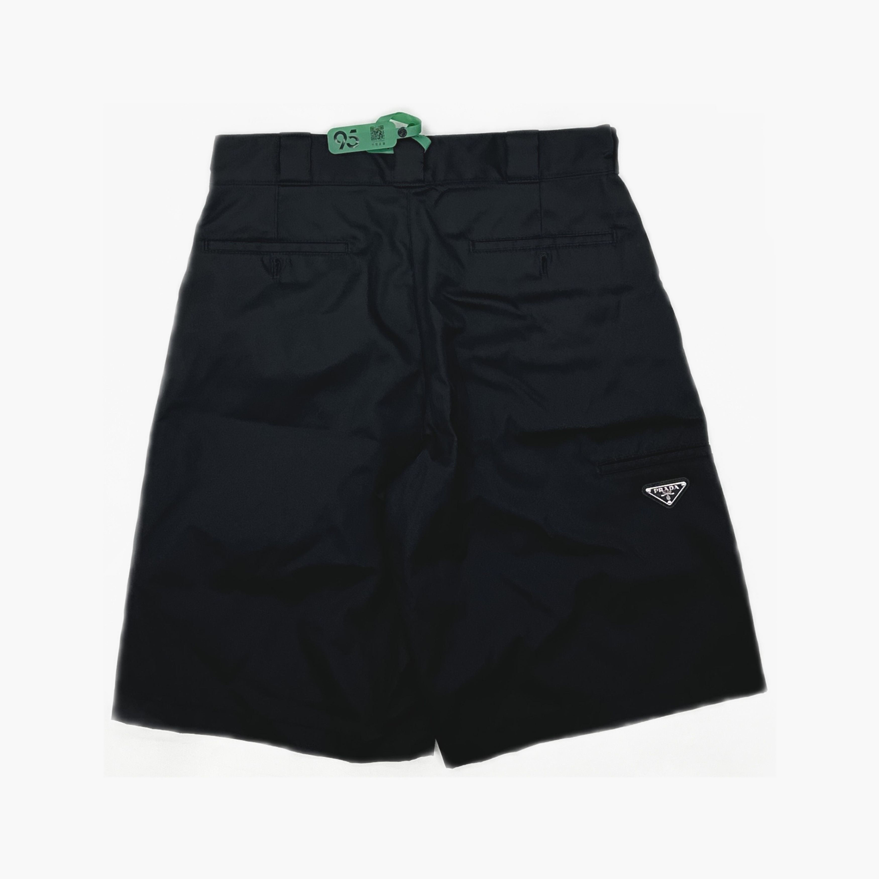Prada Re-Nylon Bermuda Shorts in Black Size US 30 / EU 46 - 2 Thumbnail