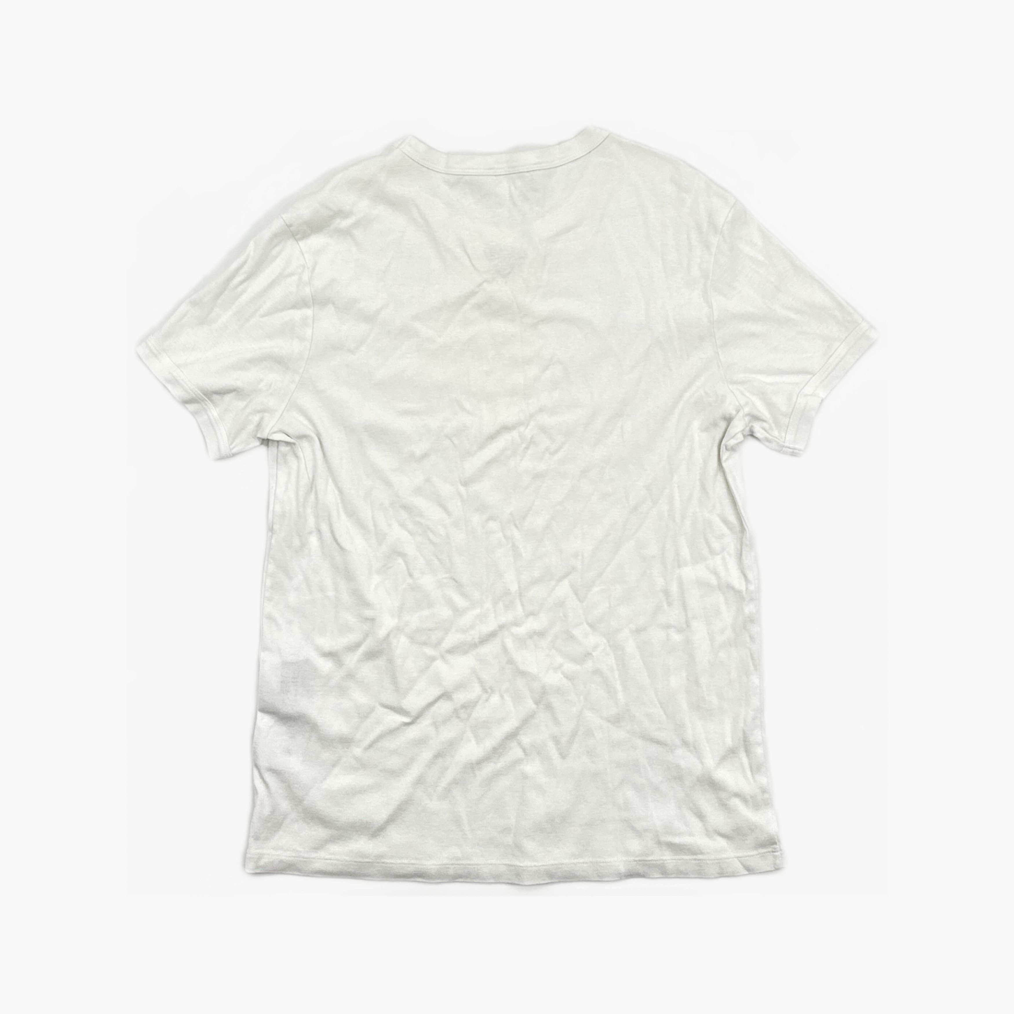 Prada Prada Triangle Logo Tee - Size L, White Size US L / EU 52-54 / 3 - 2 Thumbnail