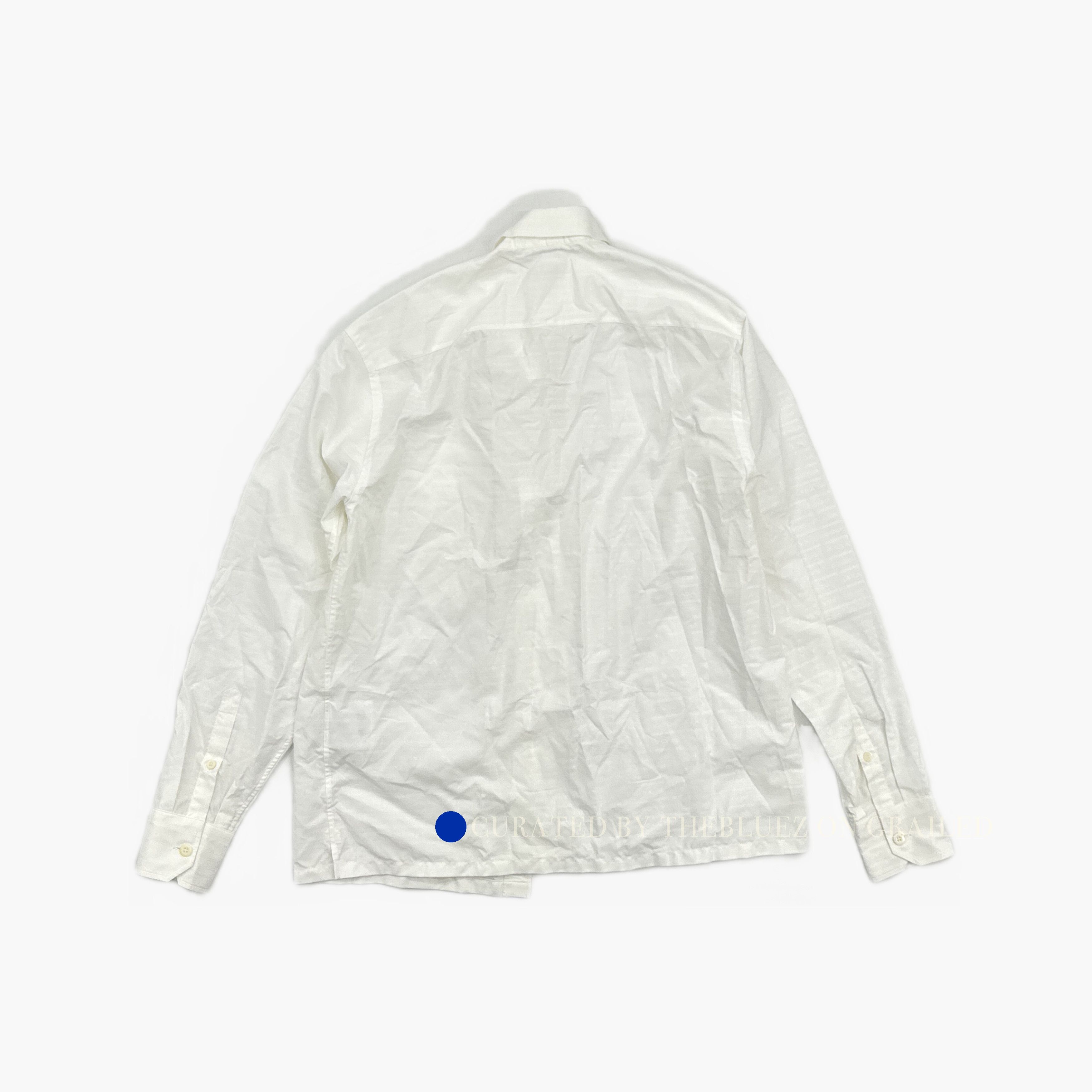 Prada Classic White Button-Up Shirt in Size S Size US S / EU 44-46 / 1 - 2 Thumbnail