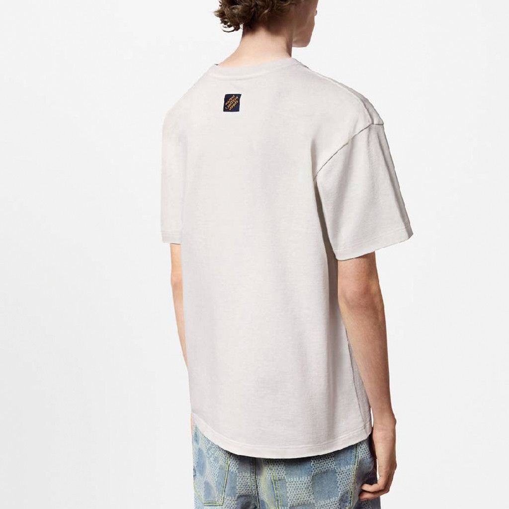 Louis Vuitton Embroidered Lovers Logo Short Sleeve T-Shirt Size US L / EU 52-54 / 3 - 8 Thumbnail