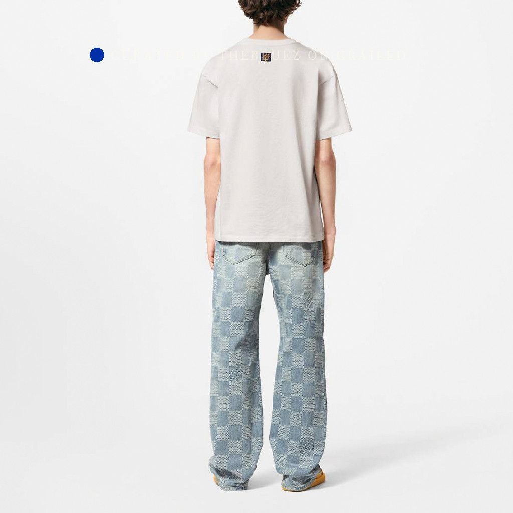 Louis Vuitton Embroidered Lovers Logo Short Sleeve T-Shirt Size US L / EU 52-54 / 3 - 6 Thumbnail