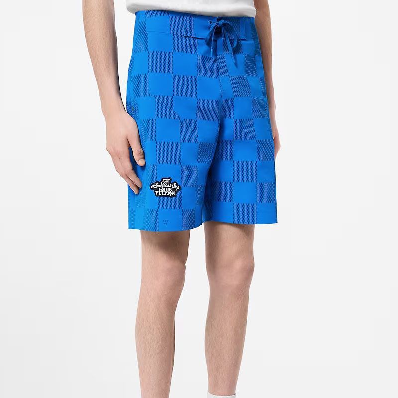Louis Vuitton Stylish Blue Swim Shorts for Summer Adventures Size US 34 / EU 50 - 12 Thumbnail