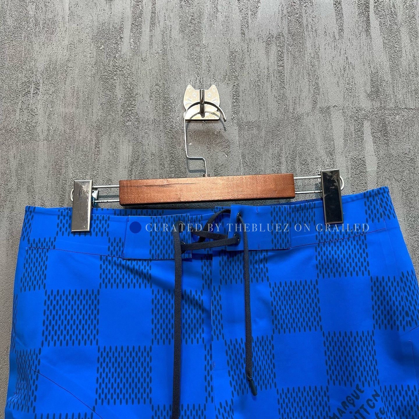 Louis Vuitton Stylish Blue Swim Shorts for Summer Adventures Size US 34 / EU 50 - 7 Thumbnail
