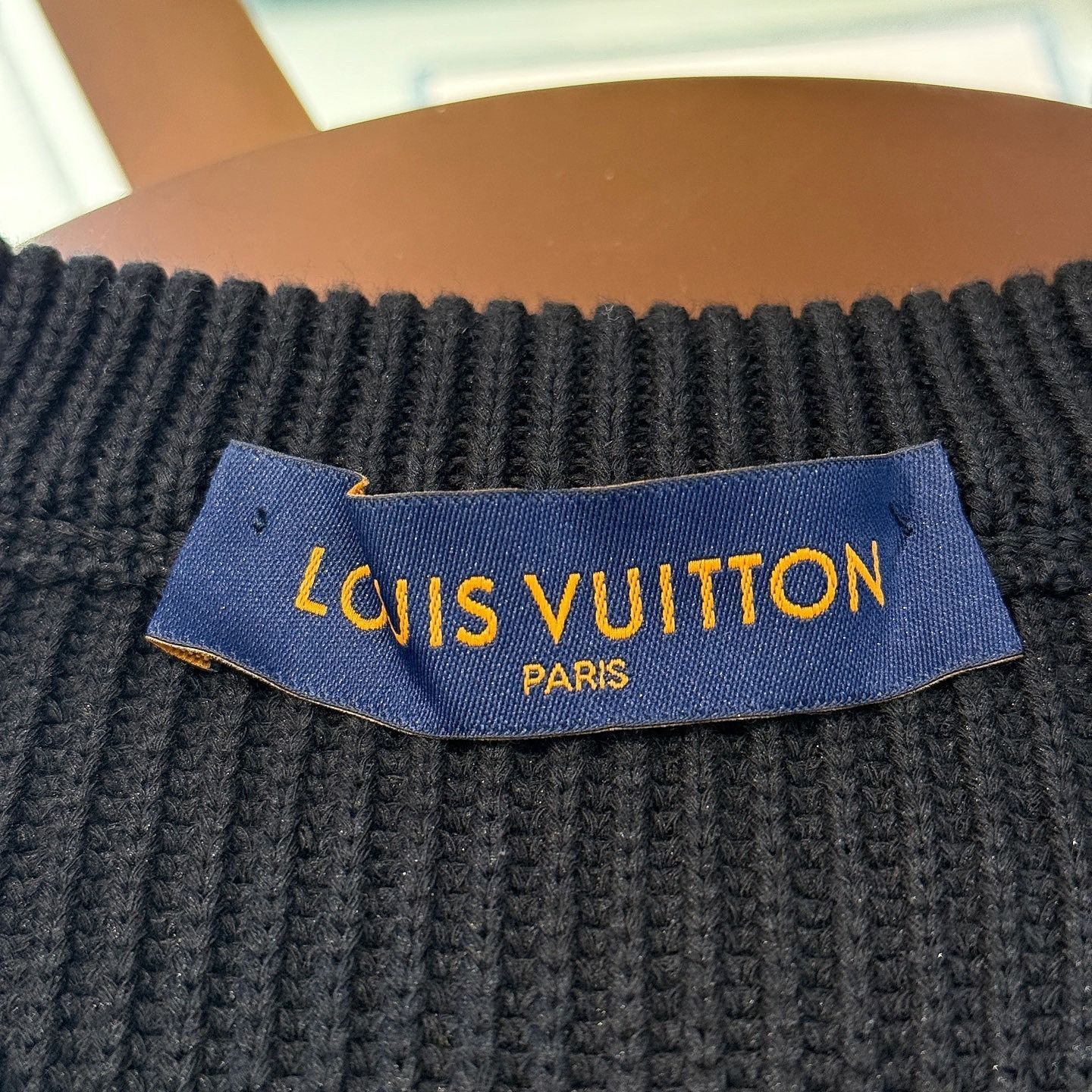 Louis Vuitton Black Bear Ornament Knit Sweater Size US M / EU 48-50 / 2 - 3 Thumbnail
