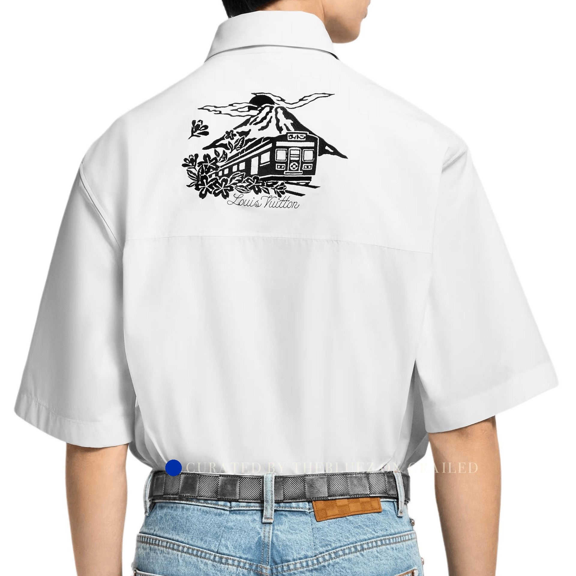 Louis Vuitton Graphic White Short Sleeve Shirt Size US XXL / EU 58 / 5 - 7 Thumbnail