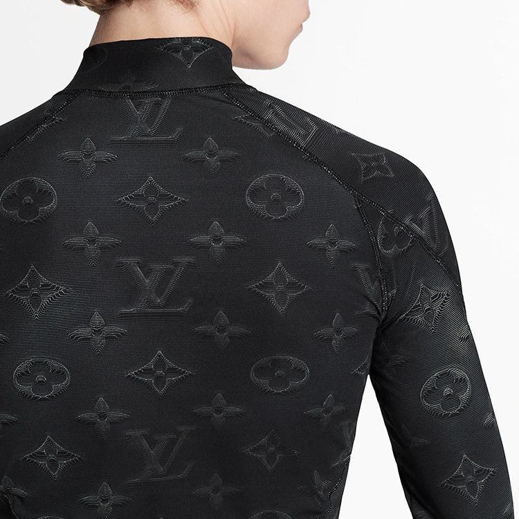 Louis Vuitton Monogram Half Zip Long Sleeve T-Shirt Size US M / EU 48-50 / 2 - 9 Thumbnail