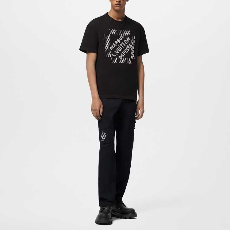 Louis Vuitton Classic Black Short Sleeve T-Shirt Size US M / EU 48-50 / 2 - 9 Thumbnail