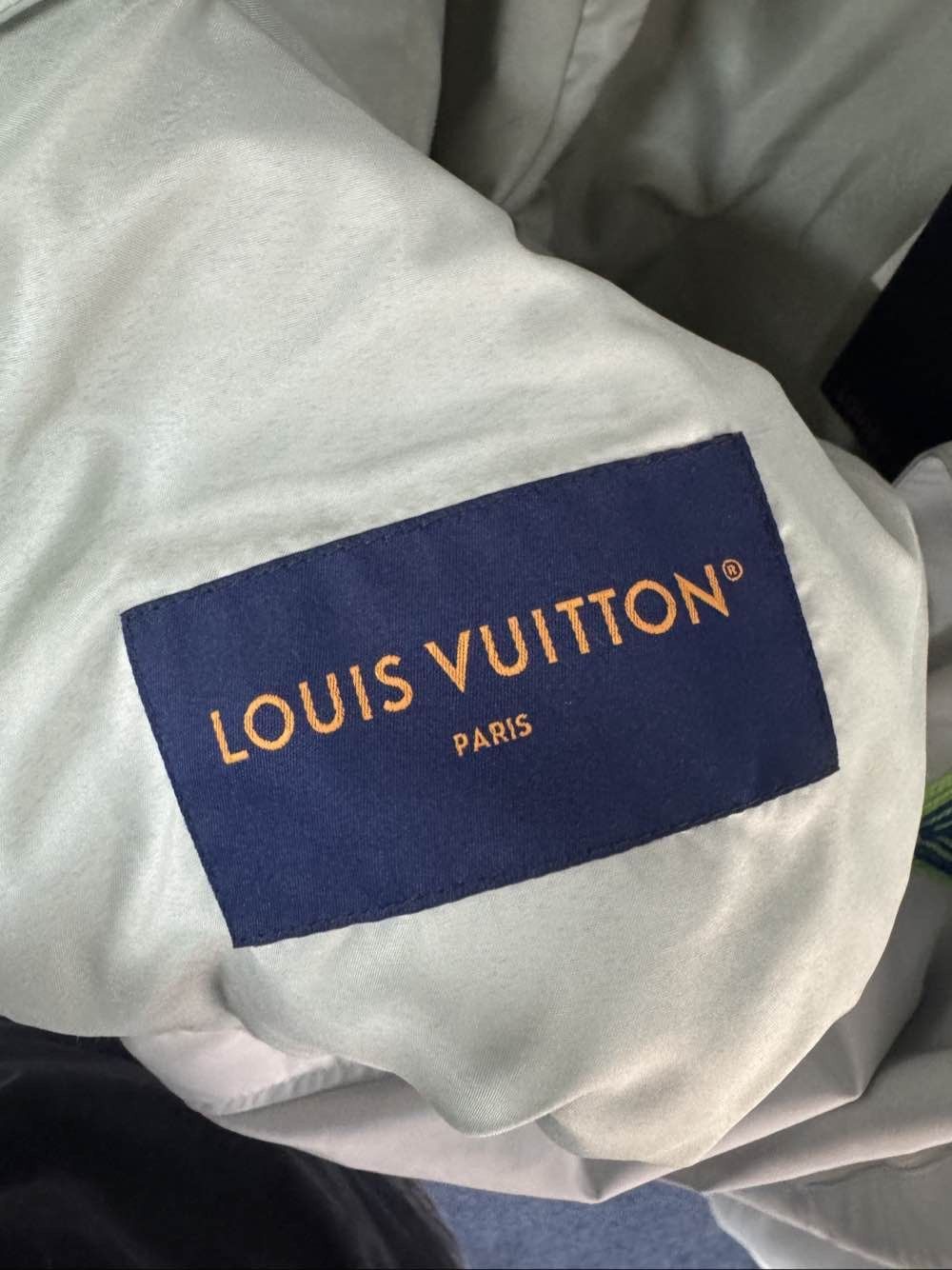 Louis Vuitton Logo Embroidered Bomber Jacket in Green Size US M / EU 48-50 / 2 - 3 Thumbnail