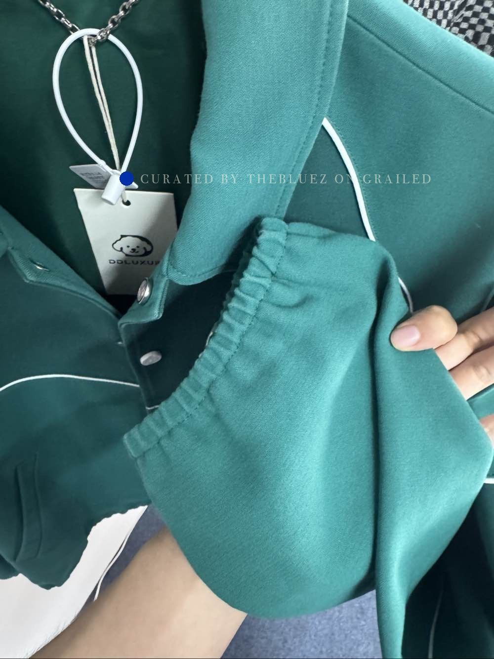 Louis Vuitton Stylish Green Button-Up Light Jacket Size US L / EU 52-54 / 3 - 11 Thumbnail
