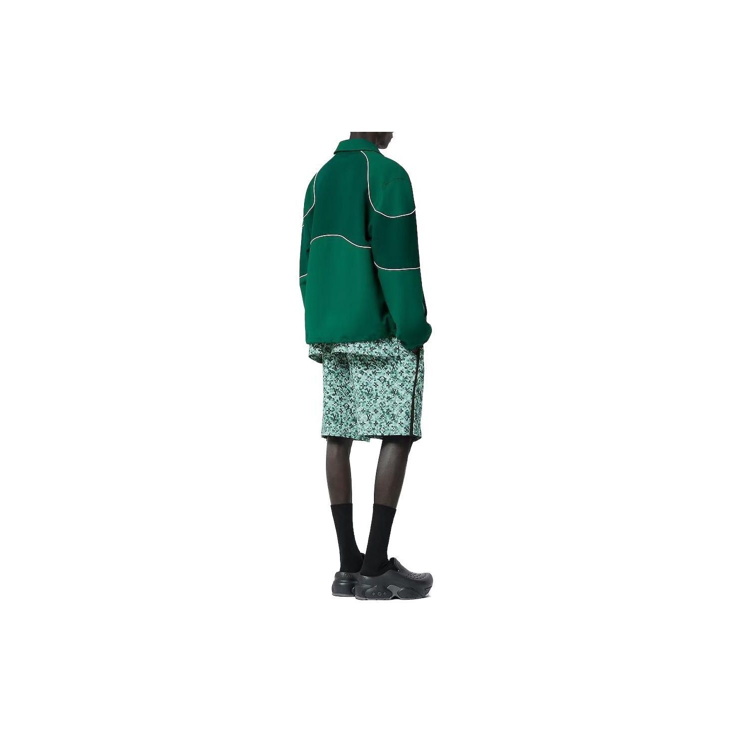 Louis Vuitton Stylish Green Button-Up Light Jacket Size US L / EU 52-54 / 3 - 13 Thumbnail