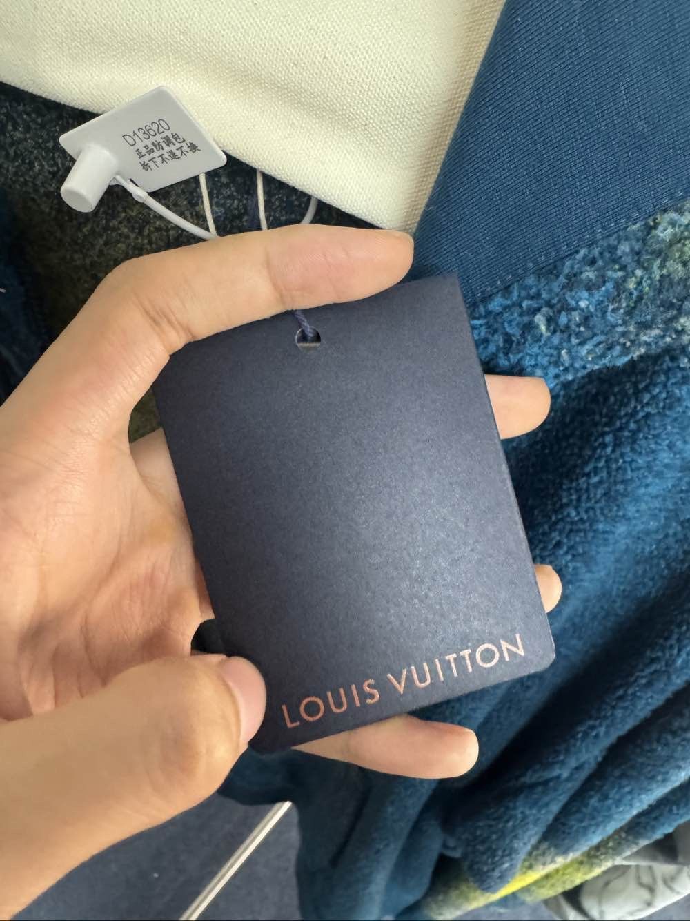 Louis Vuitton Colorblock Zip-Up Hoodie in Blue Size US XXL / EU 58 / 5 - 5 Thumbnail