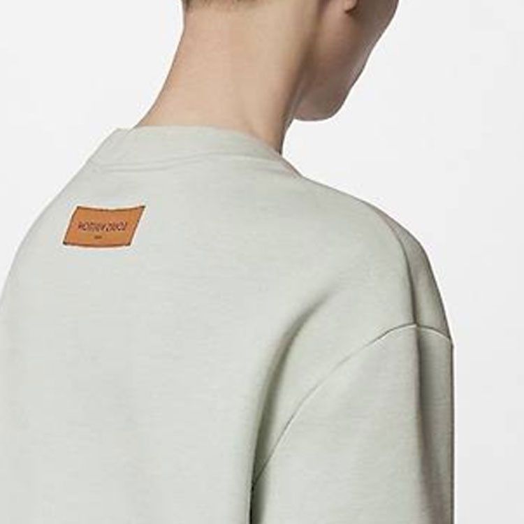 Louis Vuitton Eye Logo Embroidery Sweatshirt in Green Size US S / EU 44-46 / 1 - 9 Thumbnail