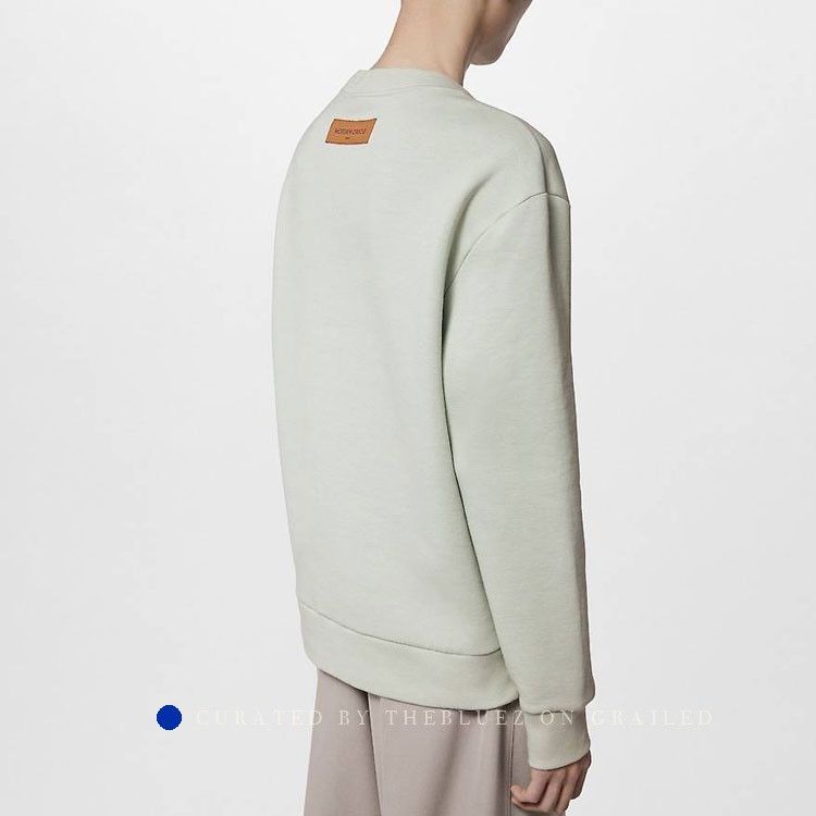 Louis Vuitton Eye Logo Embroidery Sweatshirt in Green Size US S / EU 44-46 / 1 - 10 Thumbnail
