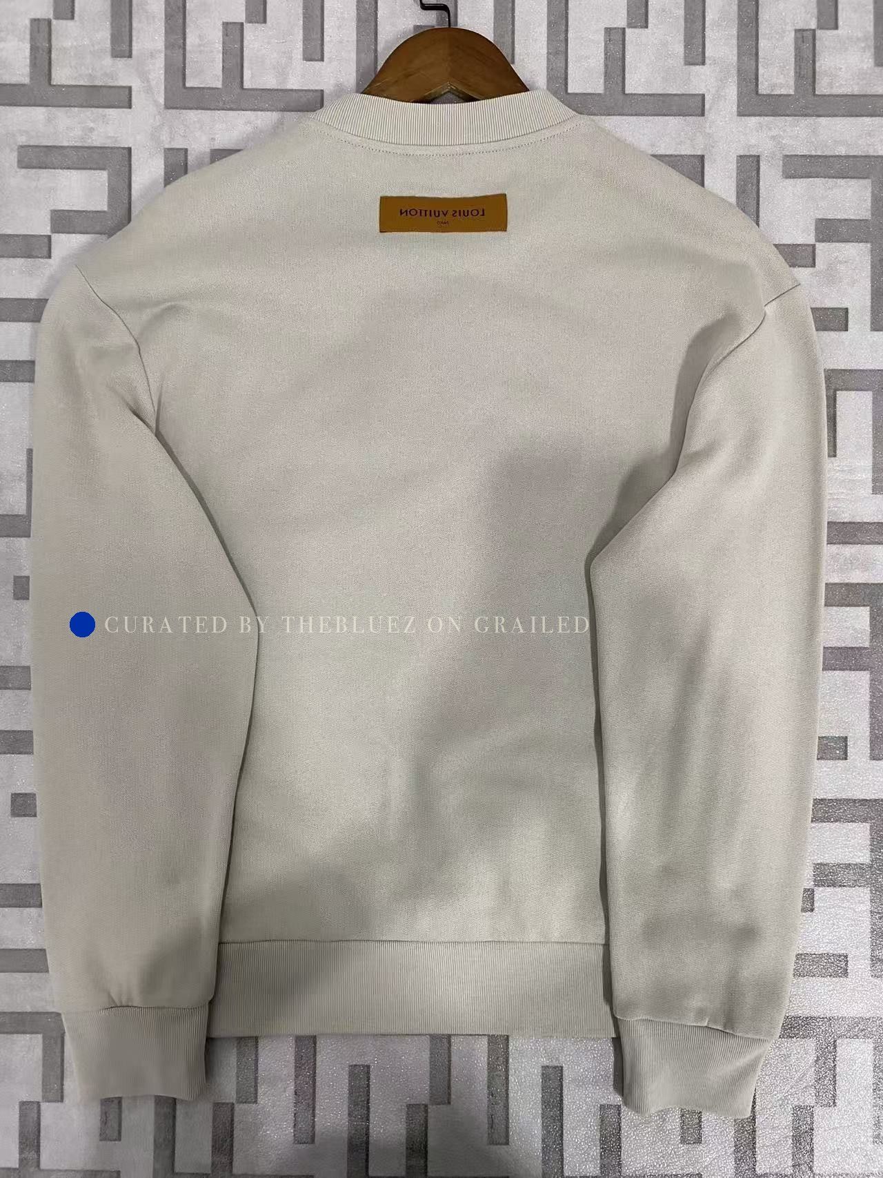 Louis Vuitton Eye Logo Embroidery Sweatshirt in Green Size US S / EU 44-46 / 1 - 2 Thumbnail