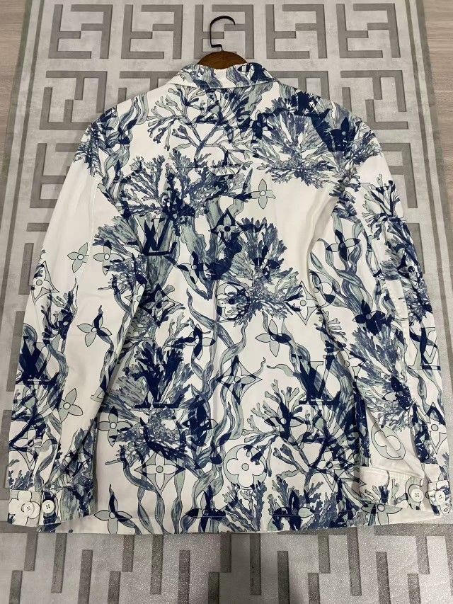 Louis Vuitton Coral Reef Print Button-Up Shirt Size US L / EU 52-54 / 3 - 2 Thumbnail