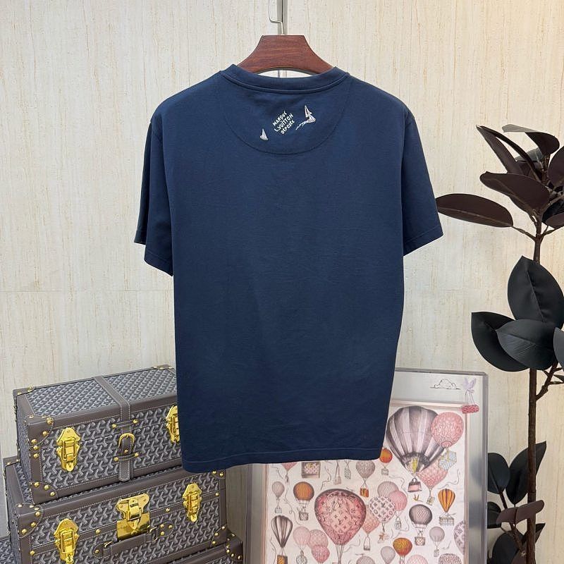 Louis Vuitton Sailboat Logo Graphic Tee in Blue Size US XL / EU 56 / 4 - 2 Thumbnail