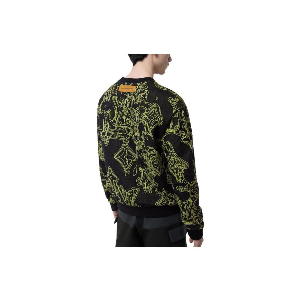 Louis Vuitton Black Neon Monogram Sweater Size US L / EU 52-54 / 3 - 7 Thumbnail