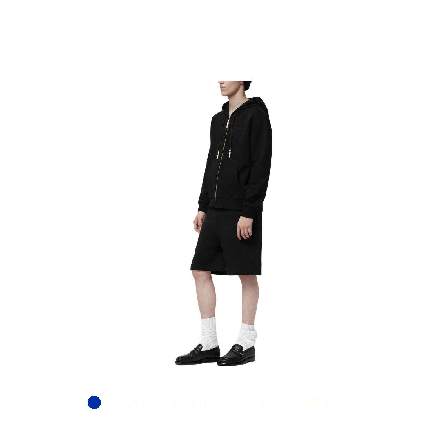 Louis Vuitton Drawstring Hoodie in Black, Size XS Size US XS / EU 42 / 0 - 6 Thumbnail
