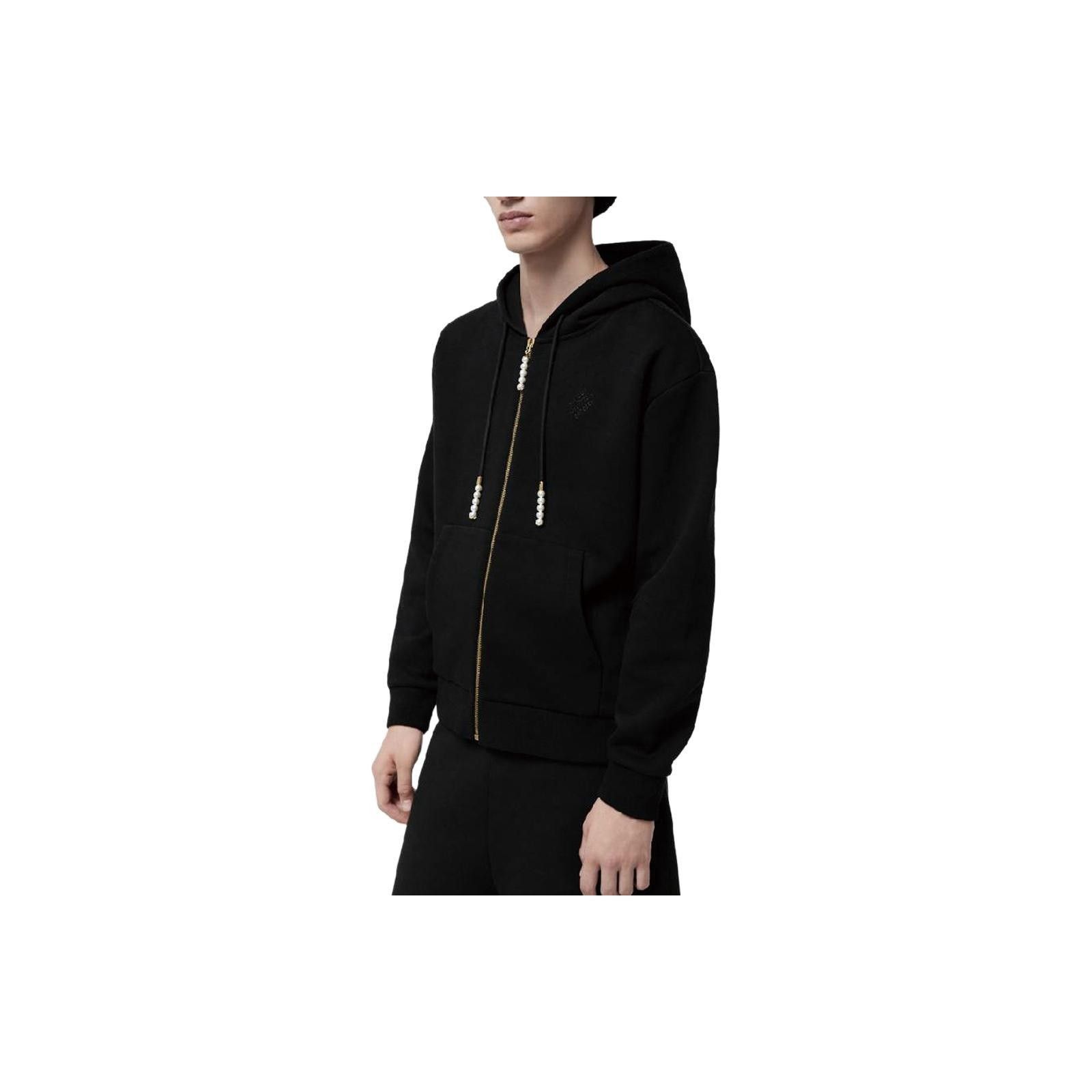 Louis Vuitton Drawstring Hoodie in Black, Size XS Size US XS / EU 42 / 0 - 9 Thumbnail