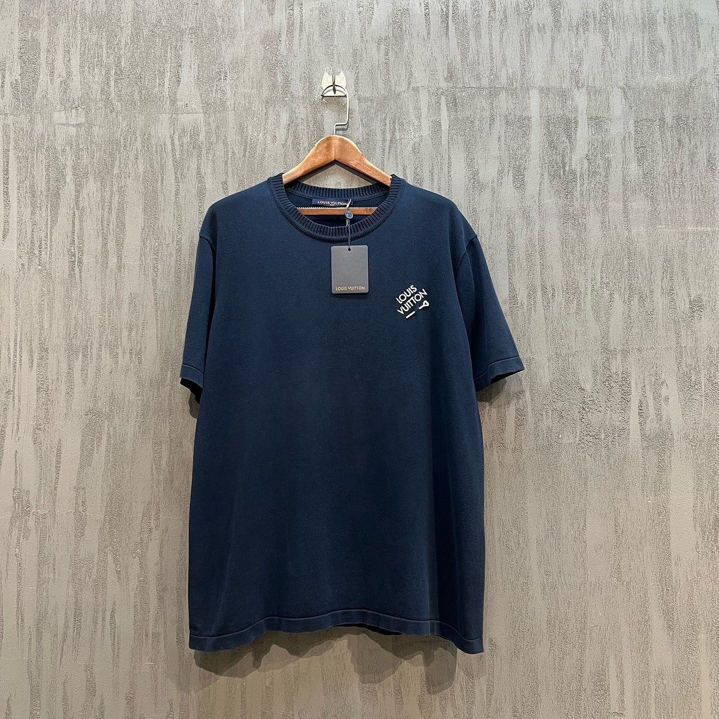 Louis Vuitton Stylish Knit T-Shirt in Blue Size US XXL / EU 58 / 5 - 7 Thumbnail