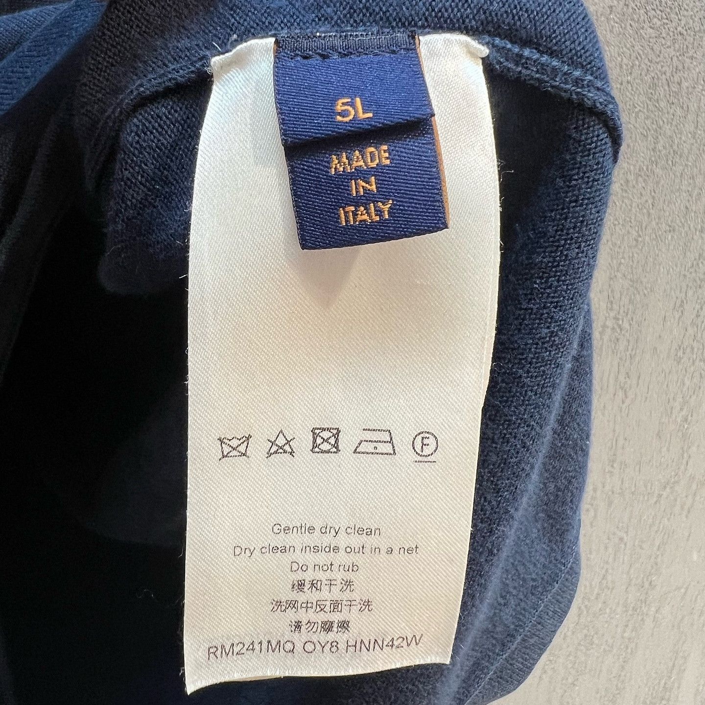 Louis Vuitton Stylish Knit T-Shirt in Blue Size US XXL / EU 58 / 5 - 4 Thumbnail