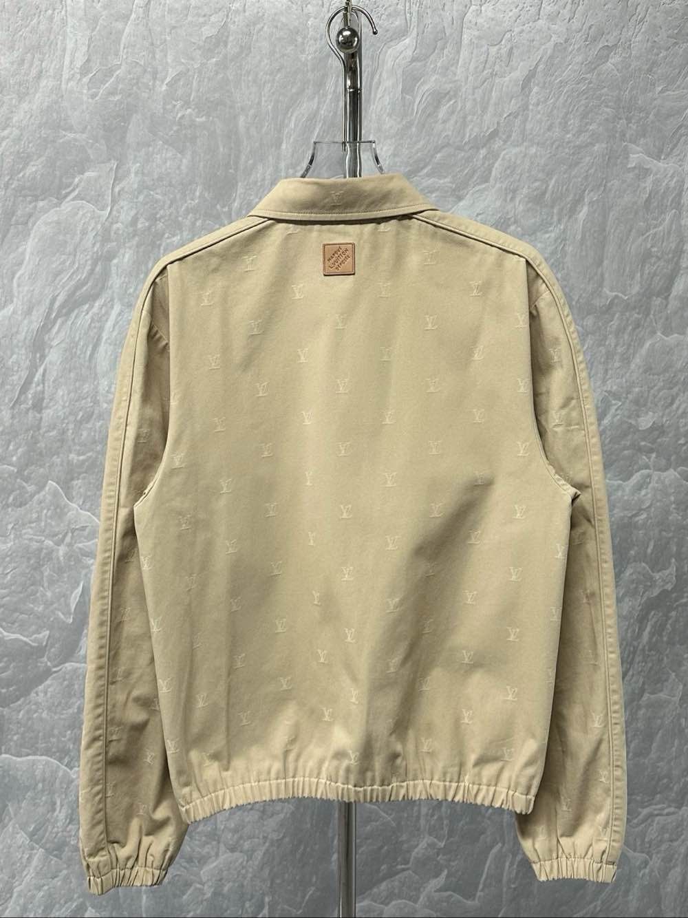 Louis Vuitton Monogram Zip-Up Jacket in Beige Size US L / EU 52-54 / 3 - 2 Thumbnail