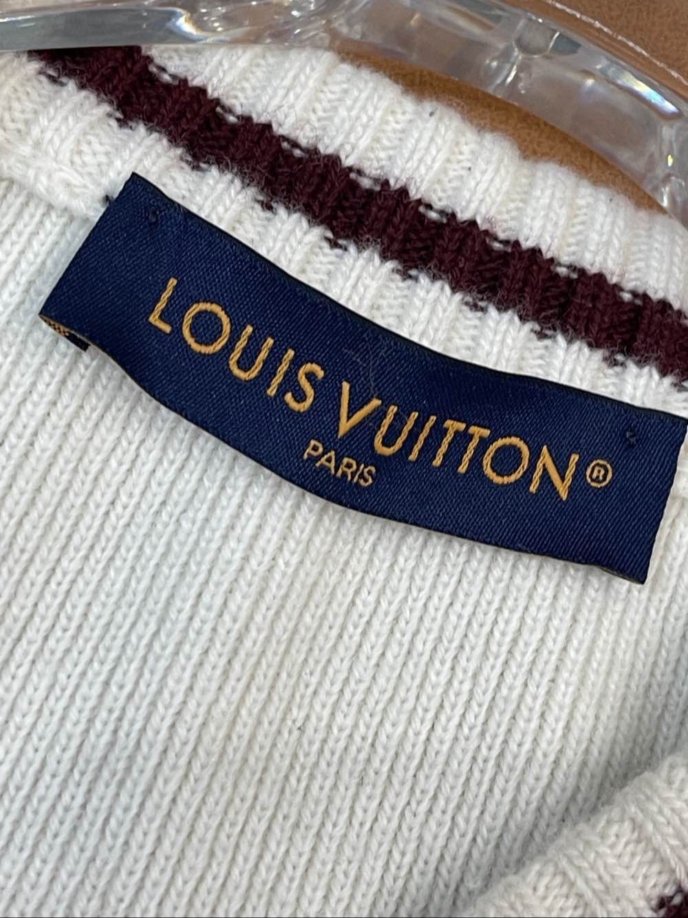 Louis Vuitton Luxurious White Knit Sweater Vest Size US S / EU 44-46 / 1 - 3 Thumbnail