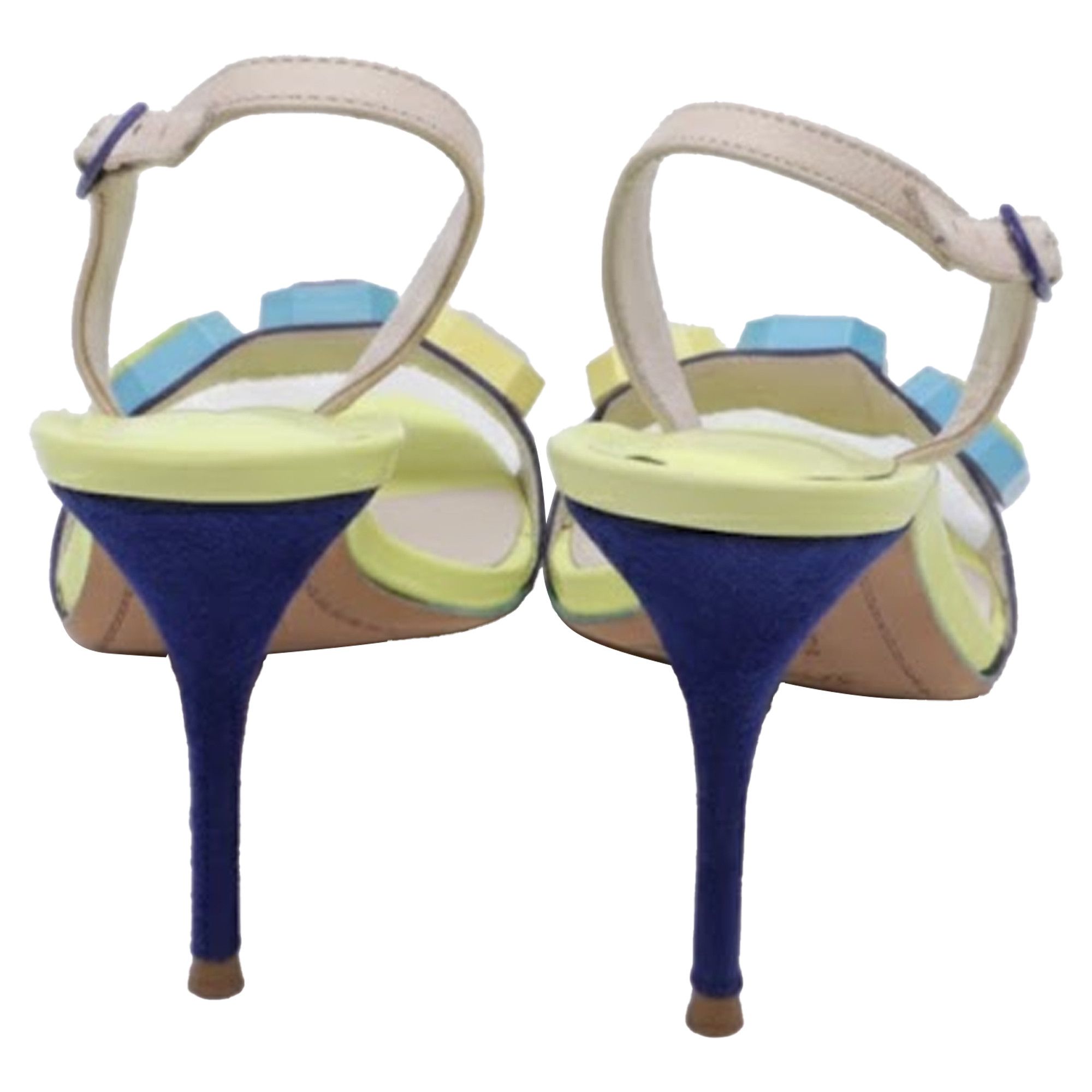 Sophia Webster Sophia Webster Jewel-Embellished Slingback Sandal Heels in M Size US 7.5 / IT 37.5 - 5 Thumbnail