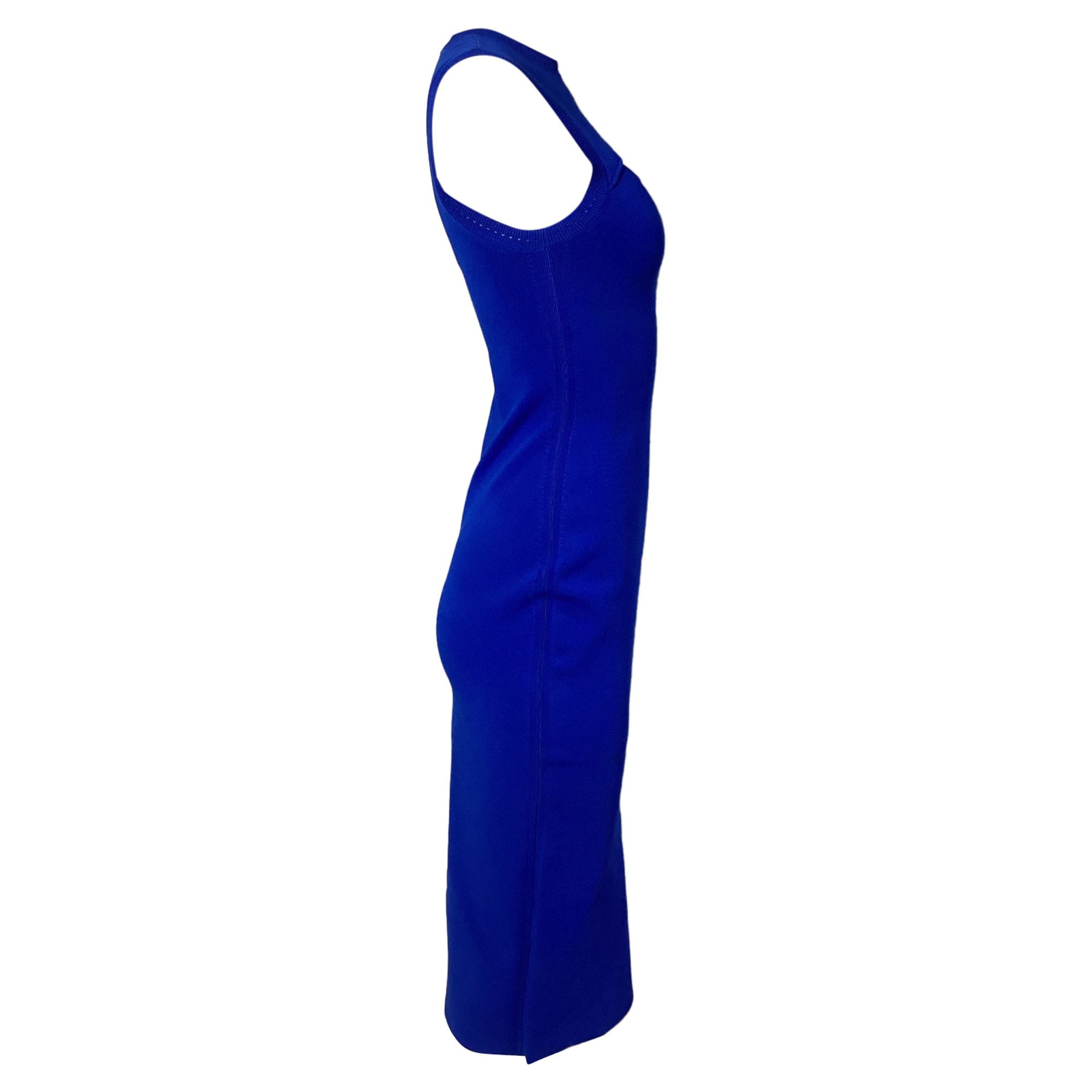 Victoria Beckham Victoria Beckham VB Body Cutout Stretch-Knit Midi Dress In B Size XS / US 0-2 / IT 36-38 - 4 Thumbnail