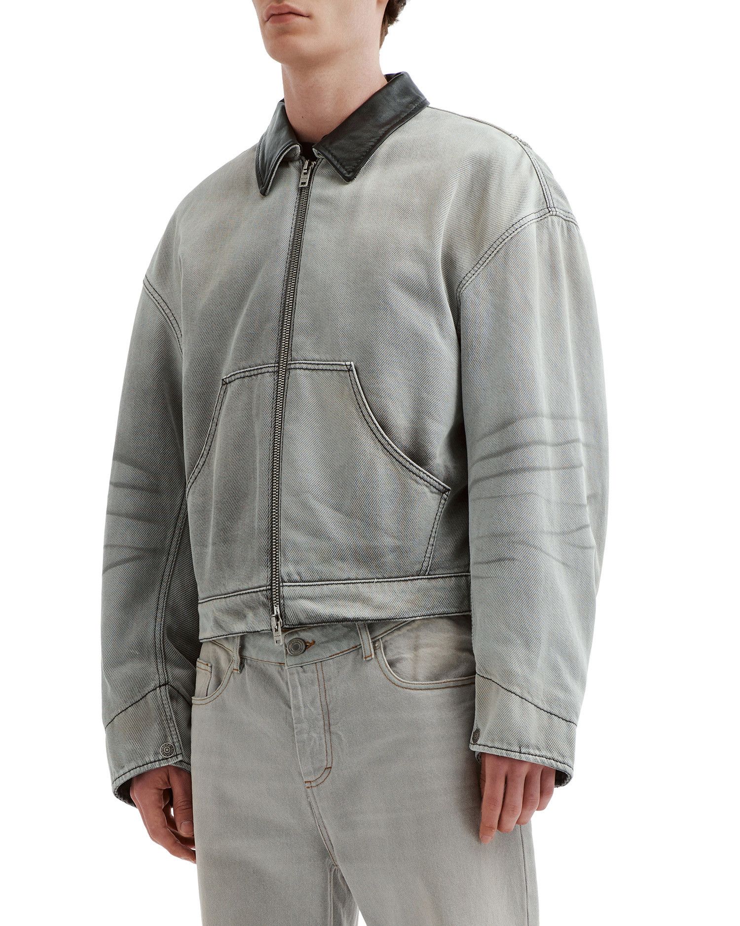 Acne Studios Acne Studios Lapel Zipper Jacket Size US L / EU 52-54 / 3 - 3 Thumbnail