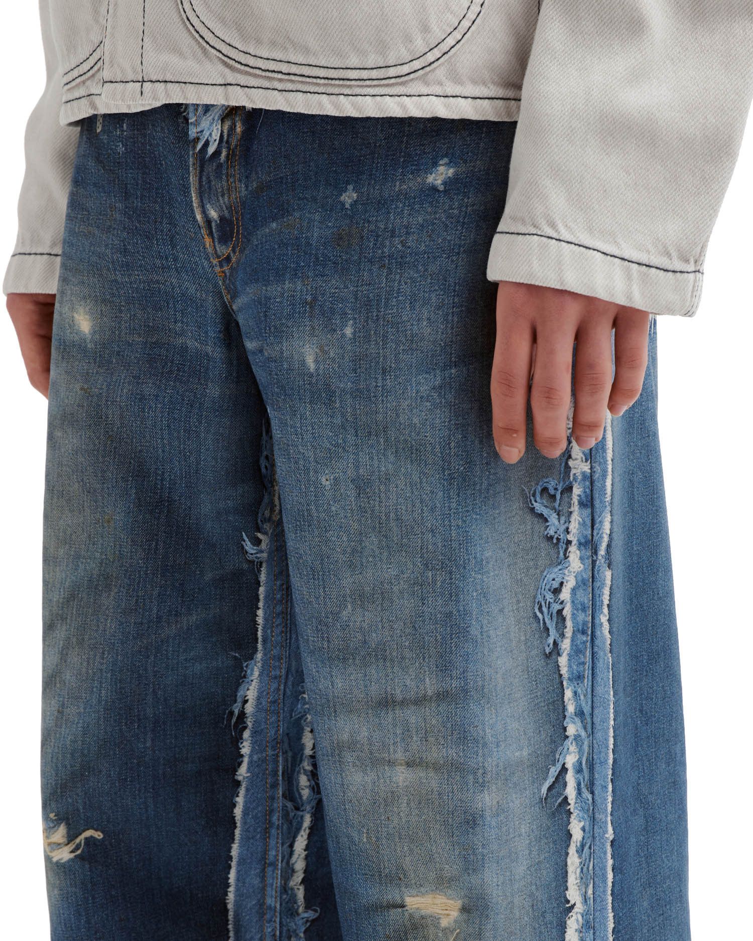 Acne Studios Acne Studios Raw Edge Distressed Design Jeans Size US 34 / EU 50 - 5 Thumbnail