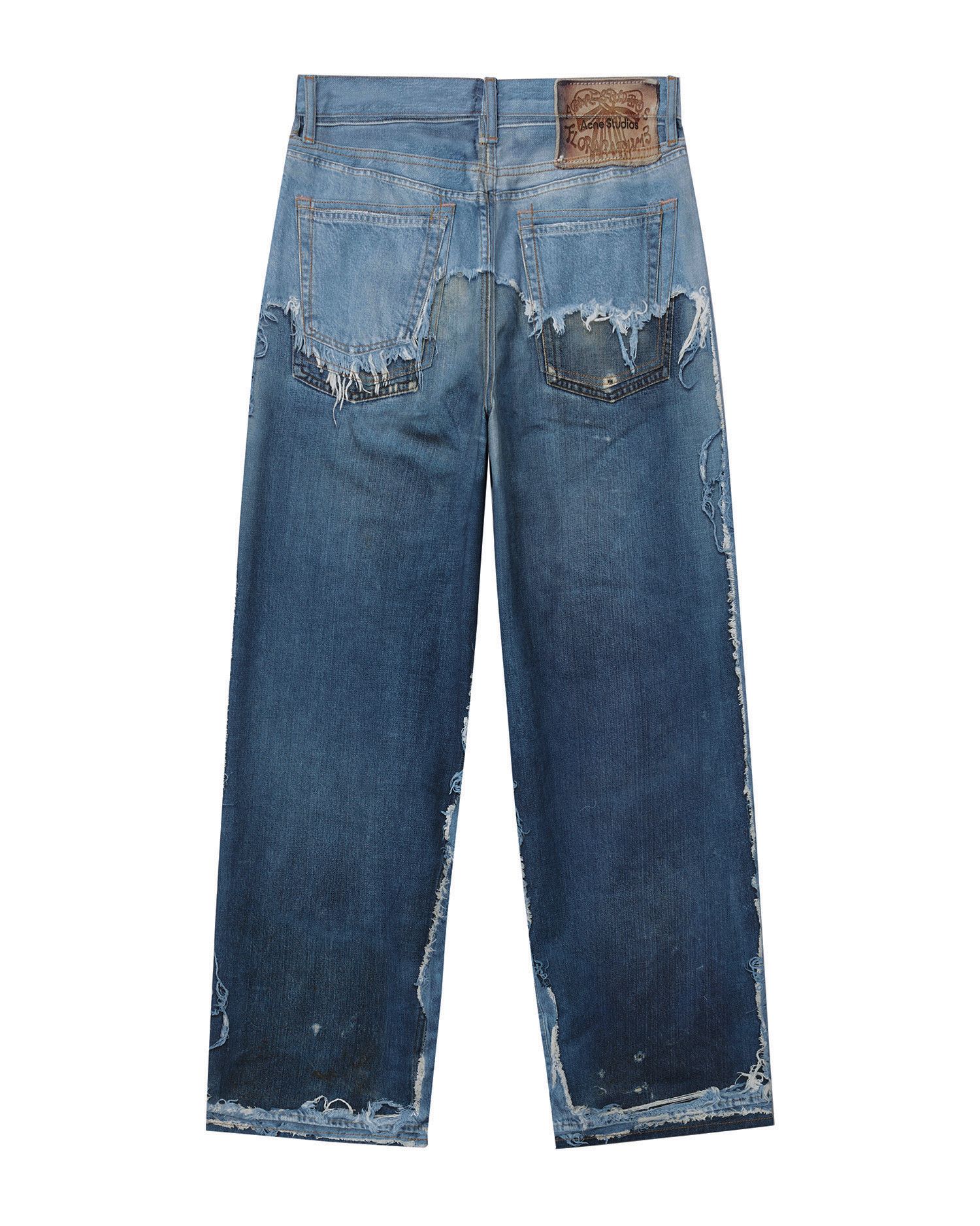 Acne Studios Acne Studios Raw Edge Distressed Design Jeans Size US 34 / EU 50 - 6 Thumbnail