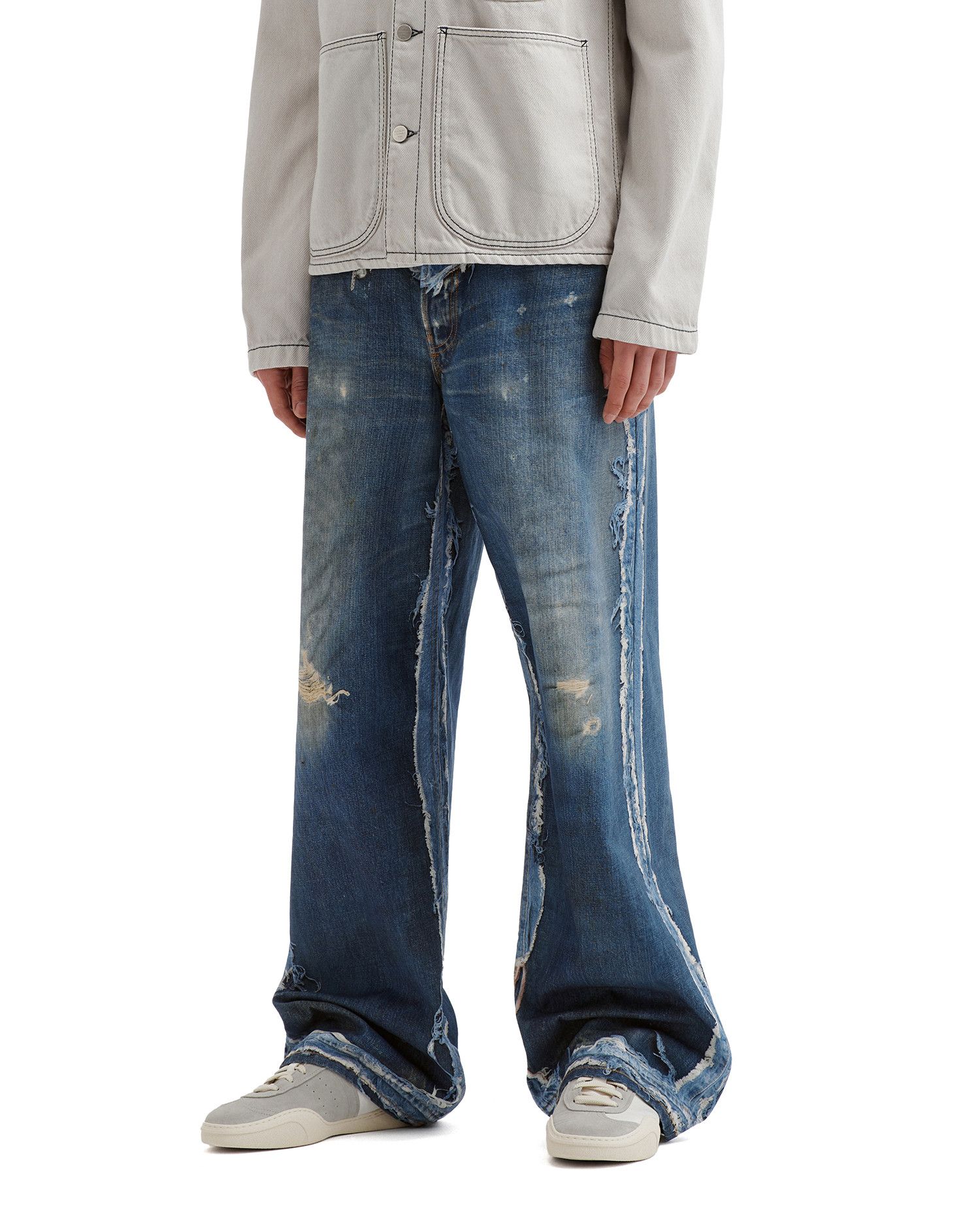 Acne Studios Acne Studios Raw Edge Distressed Design Jeans Size US 28 / EU 44 - 3 Thumbnail