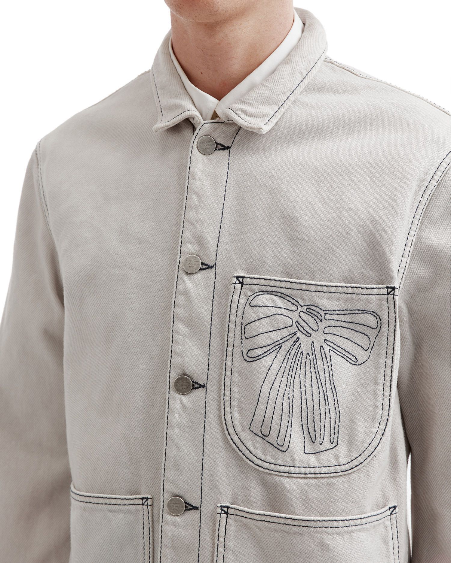 Acne Studios Acne Studios Bow Pattern Pocket Jacket Size US L / EU 52-54 / 3 - 5 Thumbnail