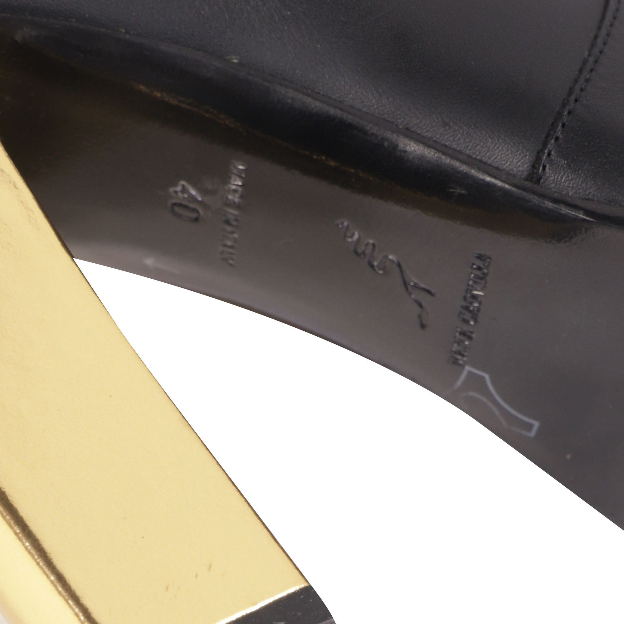 Rene Caovilla Rene Caovilla Over-the-Knee Boots in Black Leather Size US 10 / IT 40 - 7 Thumbnail