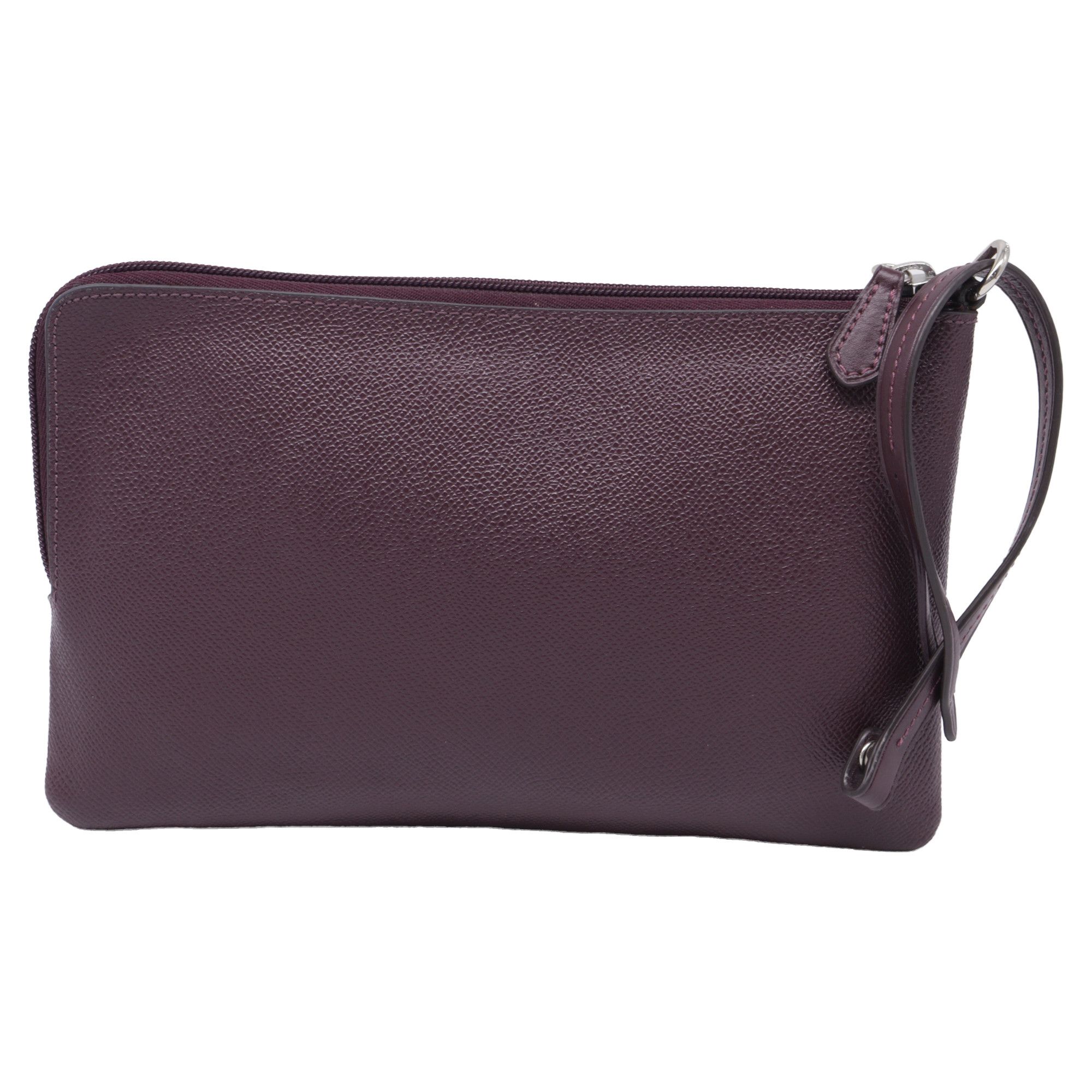 Coach Coach Wrislet Pouch in Burgundy Leather Size ONE SIZE - 3 Thumbnail